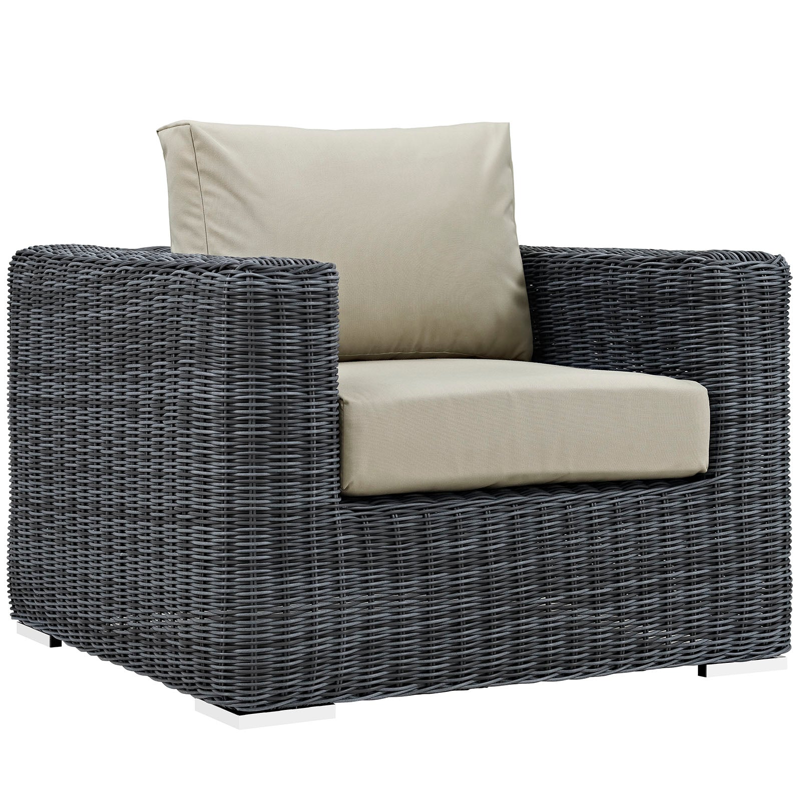 Summon 7 Piece Outdoor Patio Sunbrella® Sectional Set by Modway