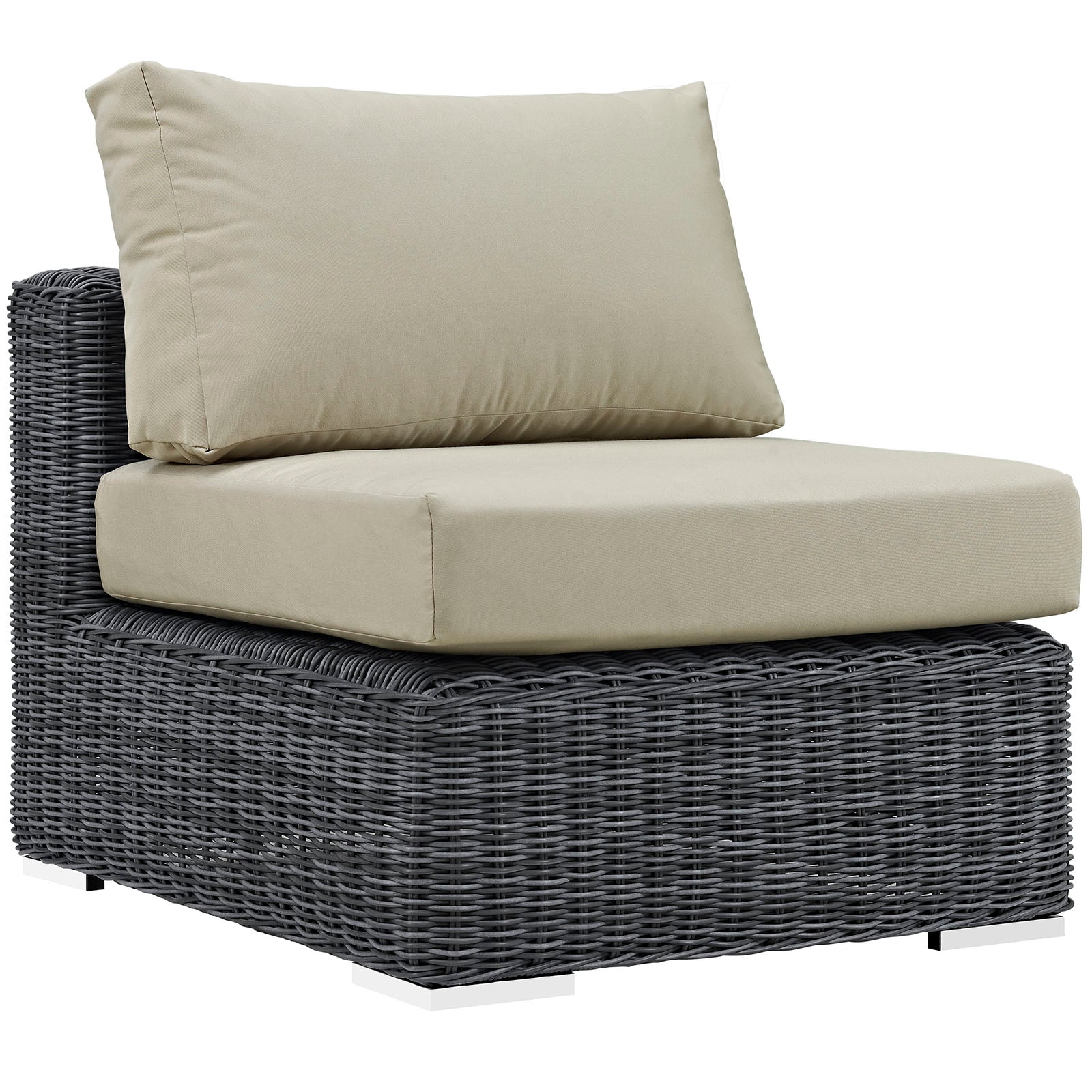 Summon 7 Piece Outdoor Patio Sunbrella® Sectional Set by Modway