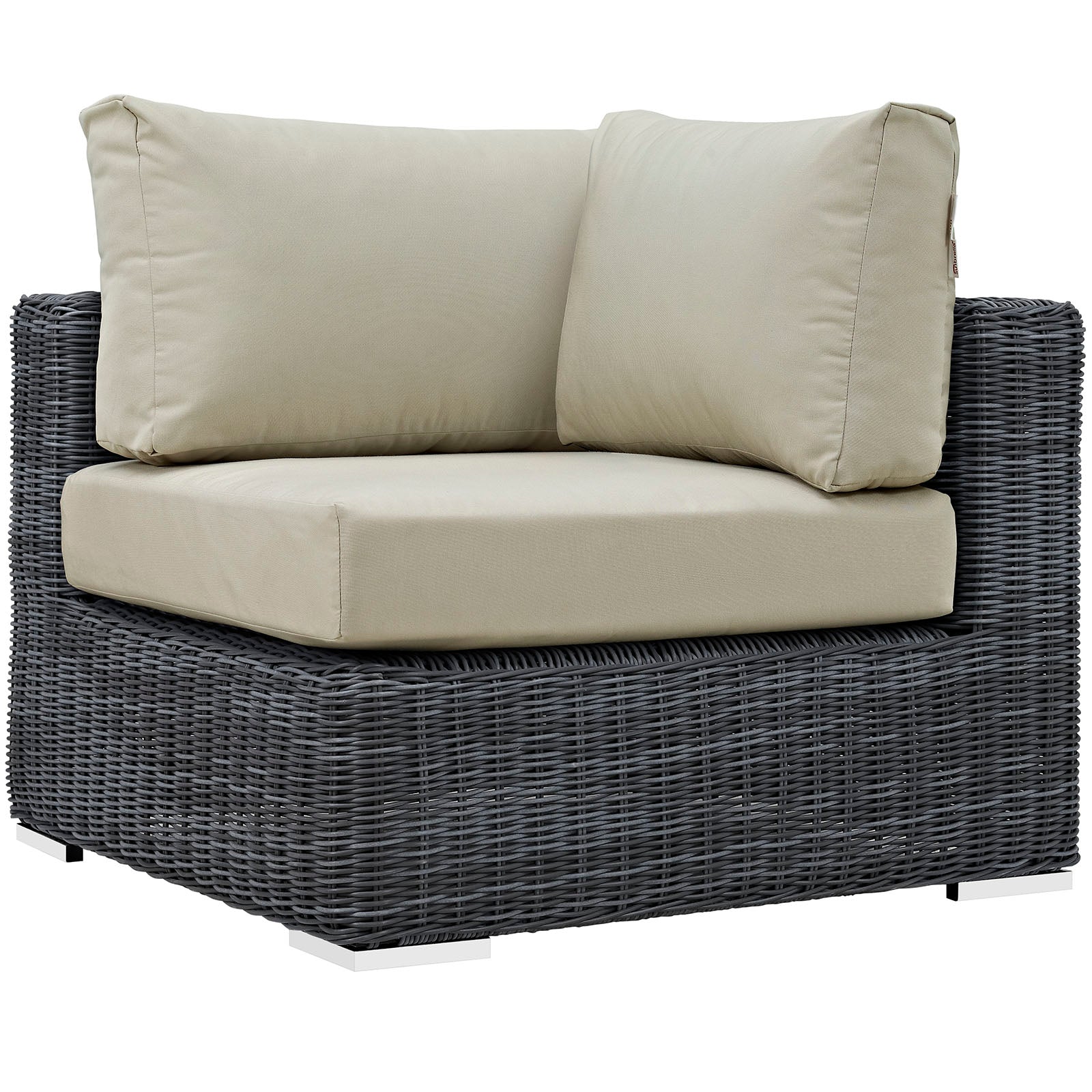 Summon 7 Piece Outdoor Patio Sunbrella® Sectional Set by Modway