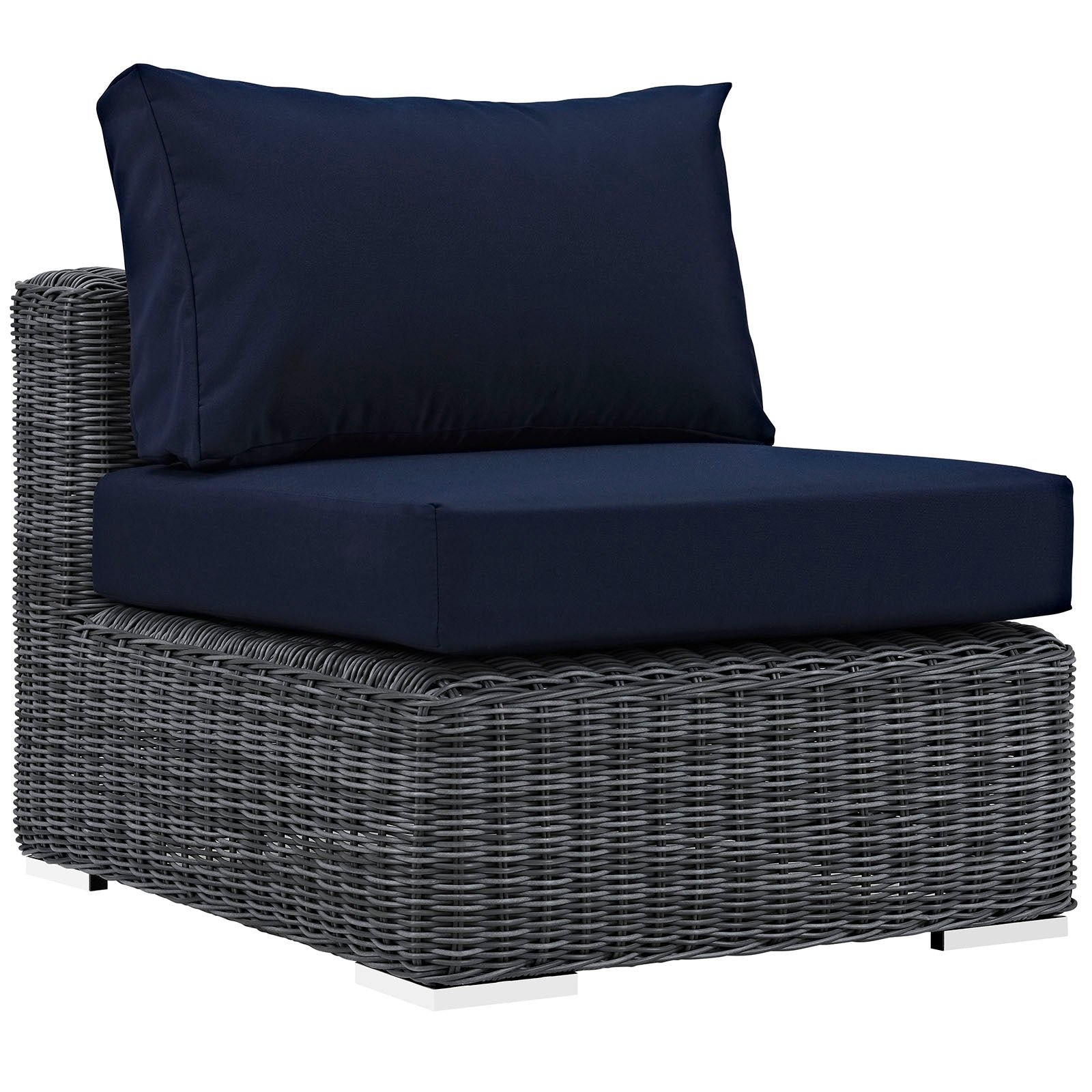 Summon 7 Piece Outdoor Patio Sunbrella® Sectional Set by Modway