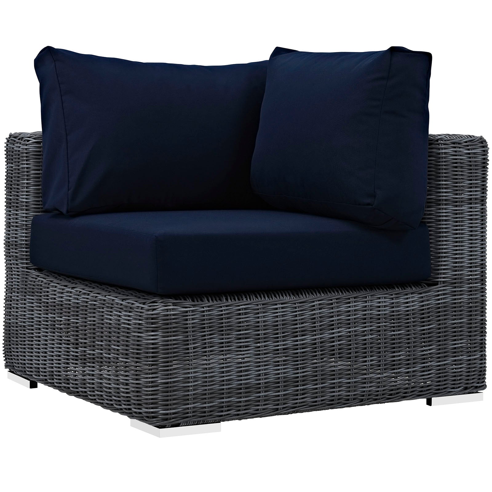 Summon 7 Piece Outdoor Patio Sunbrella® Sectional Set by Modway
