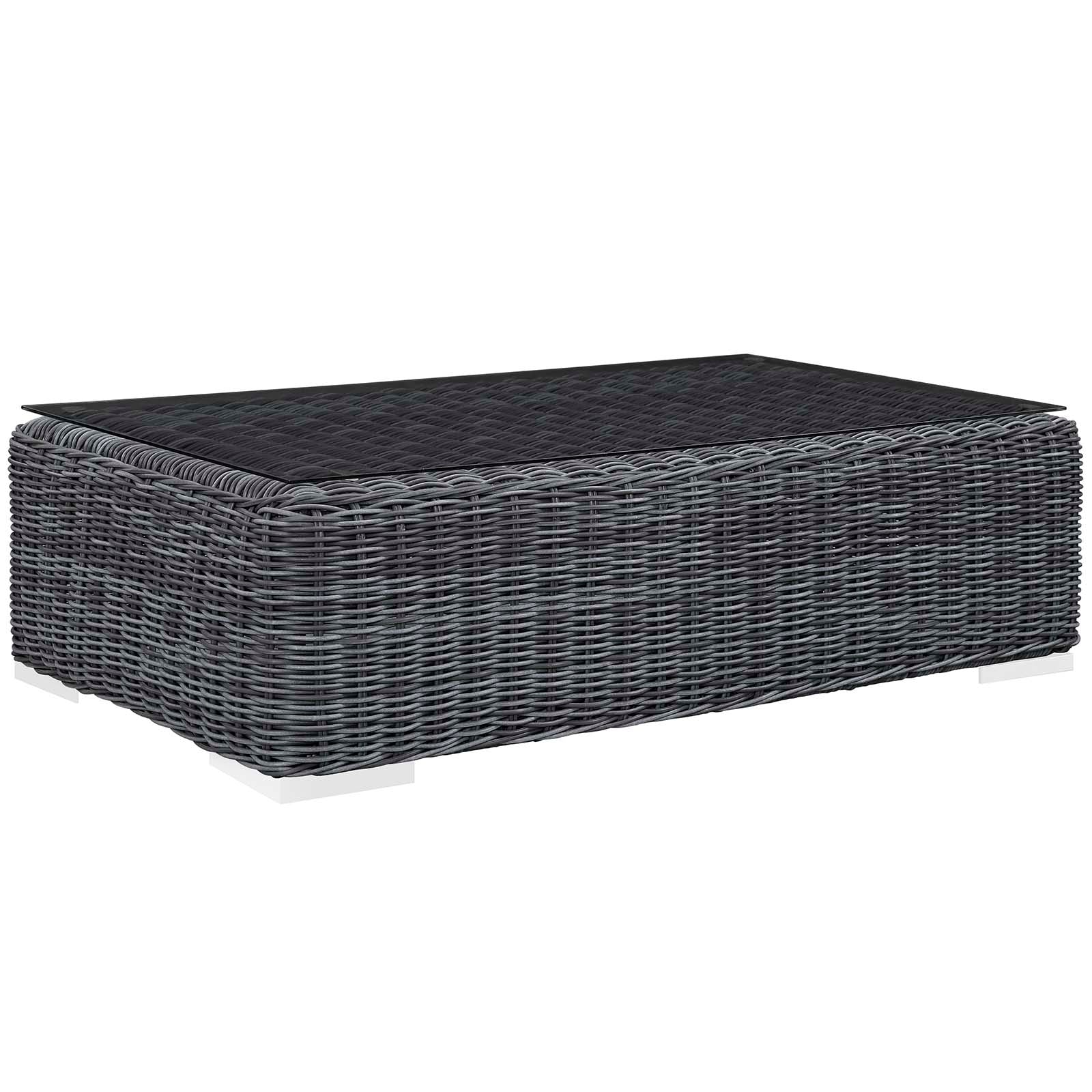 Summon 7 Piece Outdoor Patio Sunbrella® Sectional Set by Modway