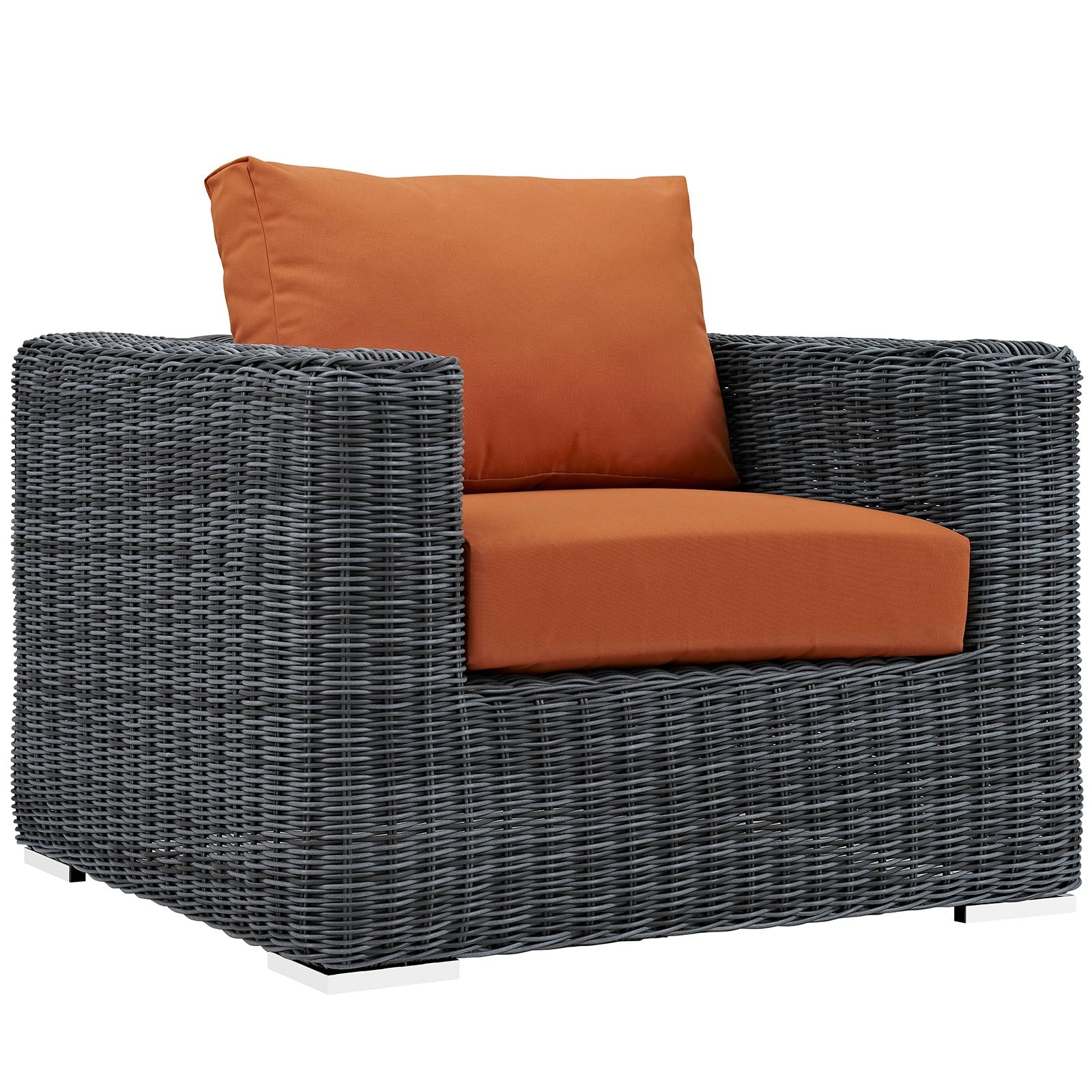 Summon 7 Piece Outdoor Patio Sunbrella® Sectional Set by Modway