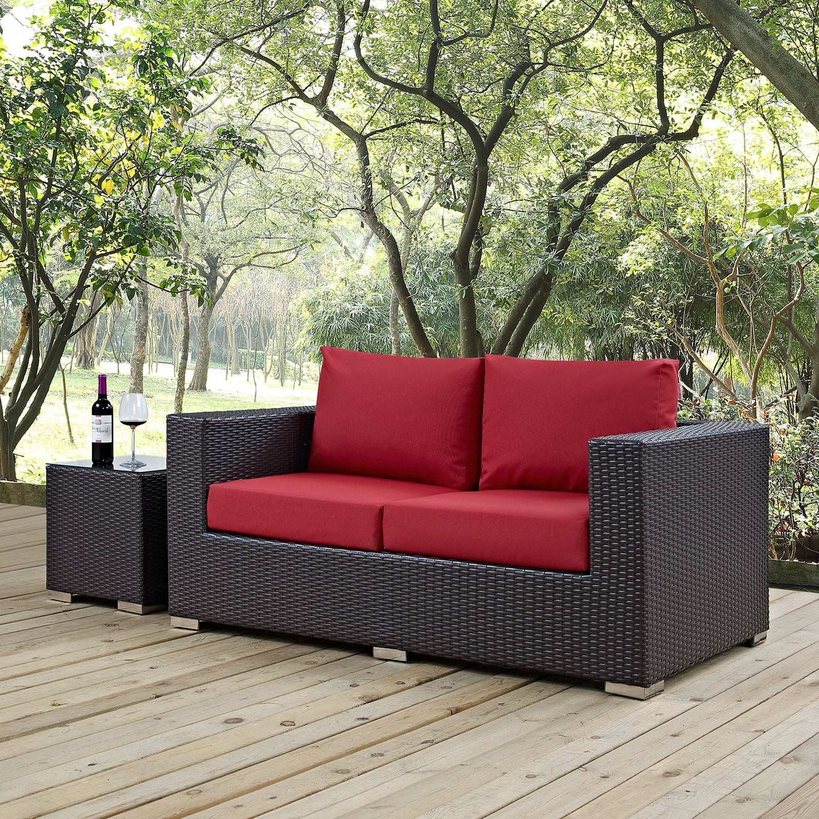 Convene Outdoor Patio Loveseat by Modway