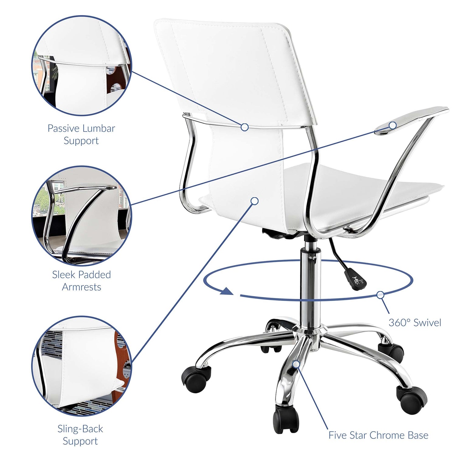 Studio Office Chair by Modway