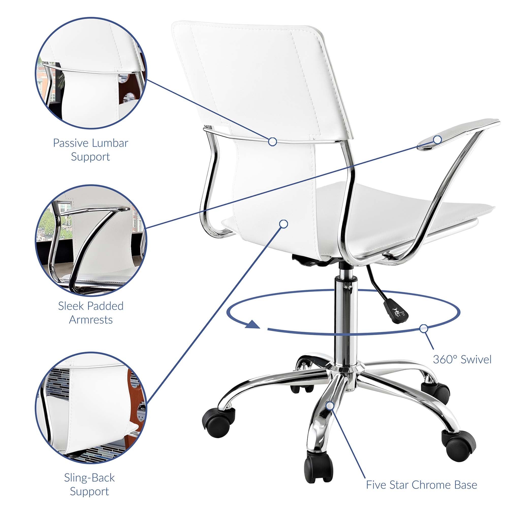 Studio Office Chair by Modway