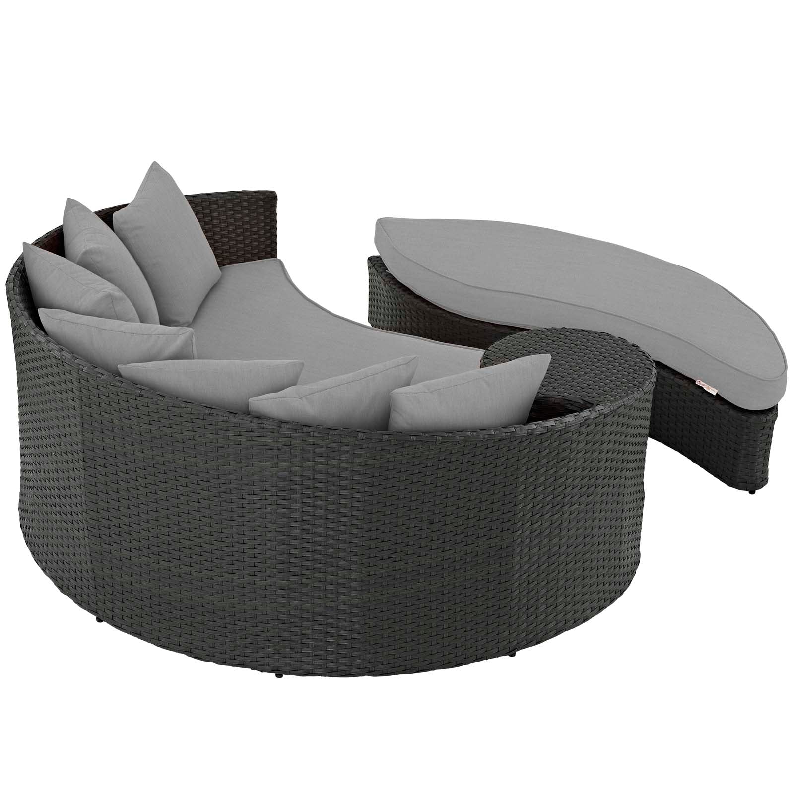 Sojourn Outdoor Patio Sunbrella® Daybed by Modway