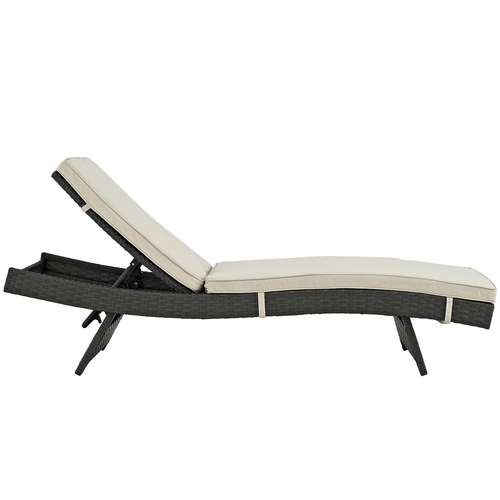 Sojourn Outdoor Patio Sunbrella® Chaise by Modway