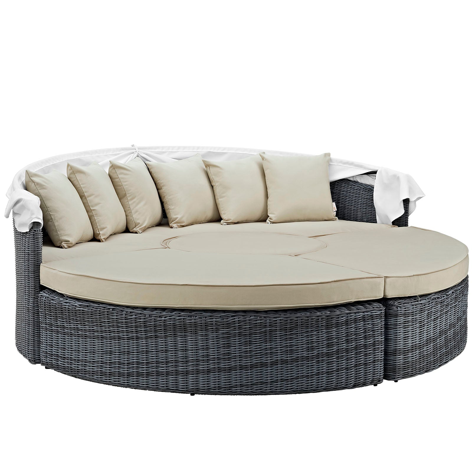 Summon Canopy Outdoor Patio Sunbrella® Daybed by Modway