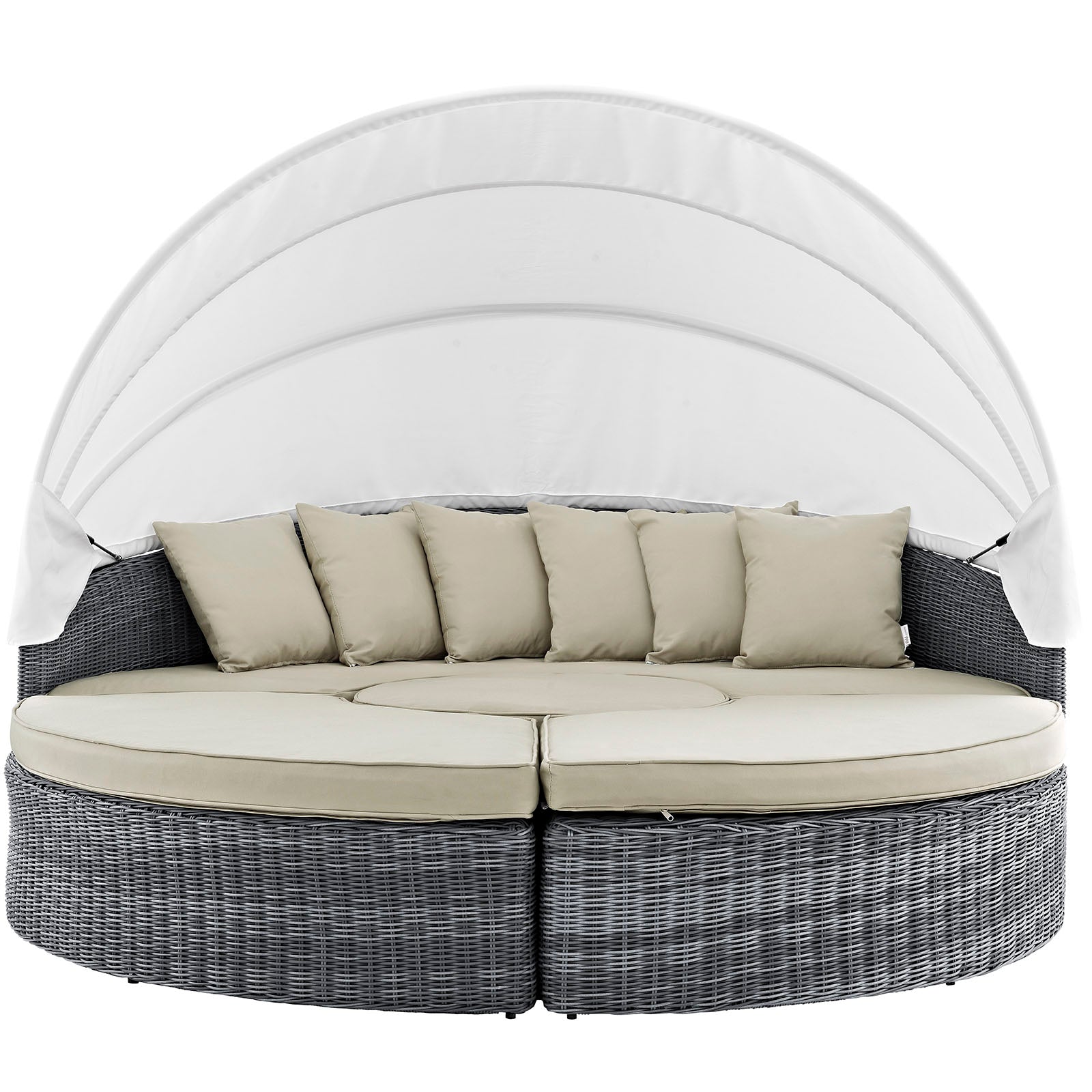 Summon Canopy Outdoor Patio Sunbrella® Daybed by Modway