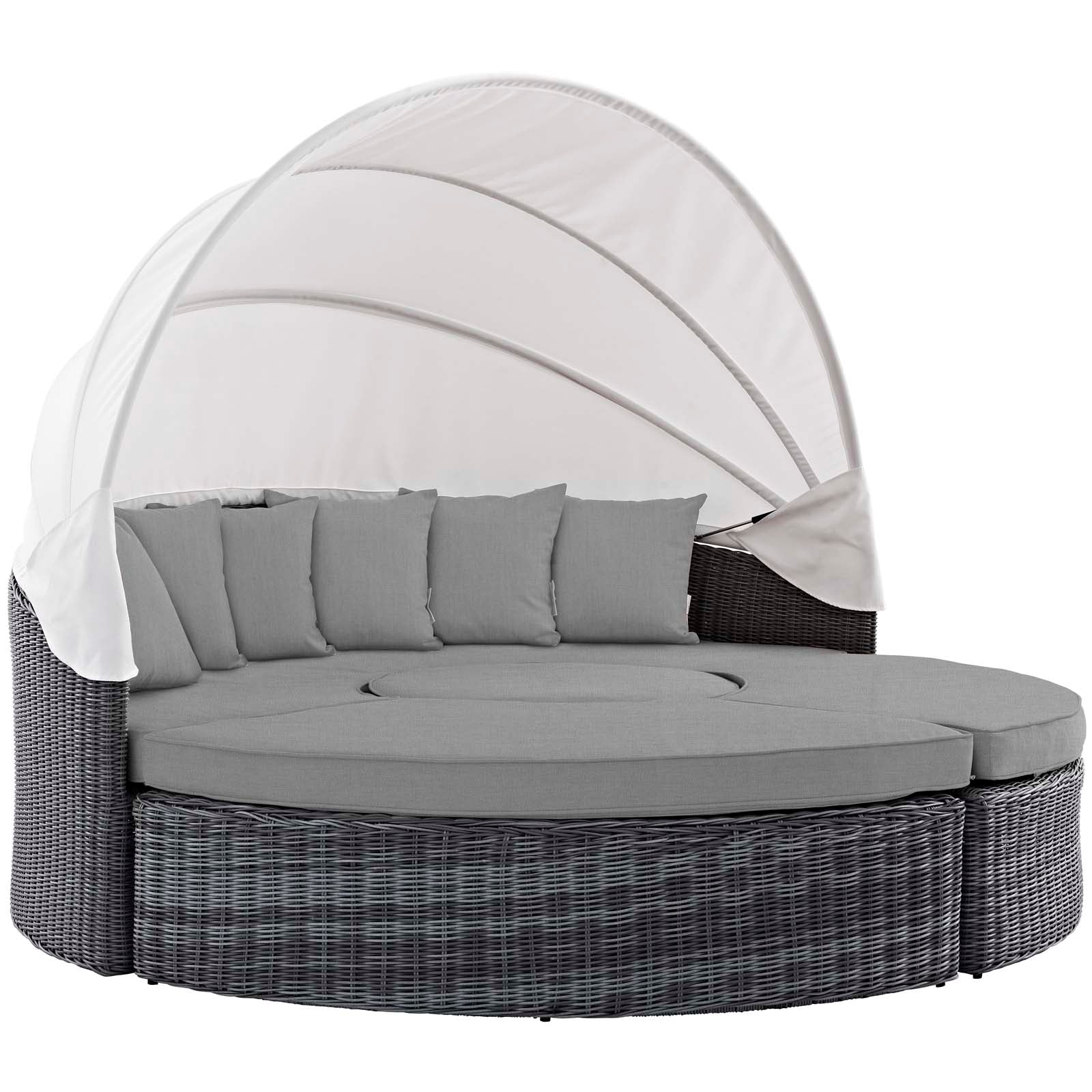 Summon Canopy Outdoor Patio Sunbrella® Daybed by Modway