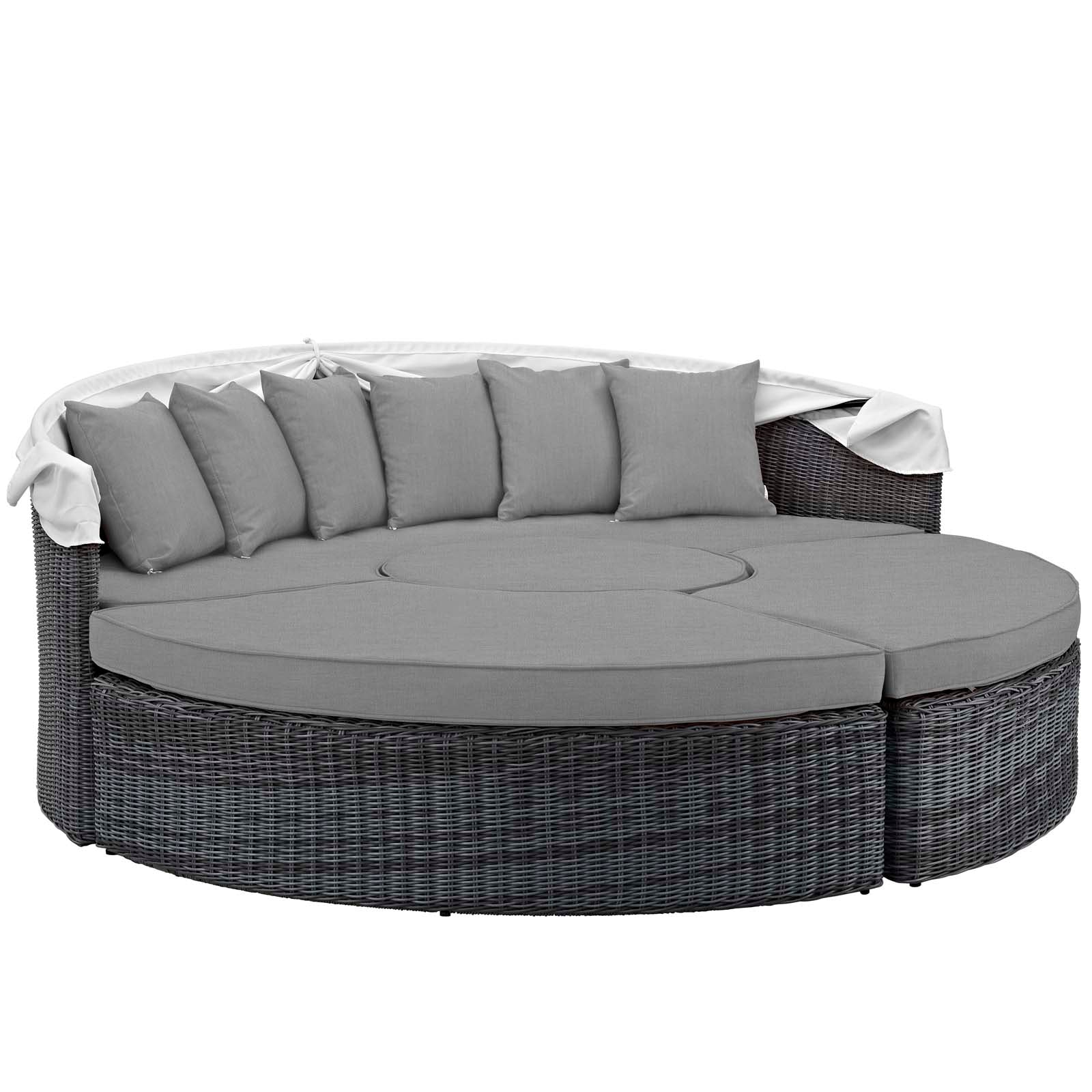Summon Canopy Outdoor Patio Sunbrella® Daybed by Modway