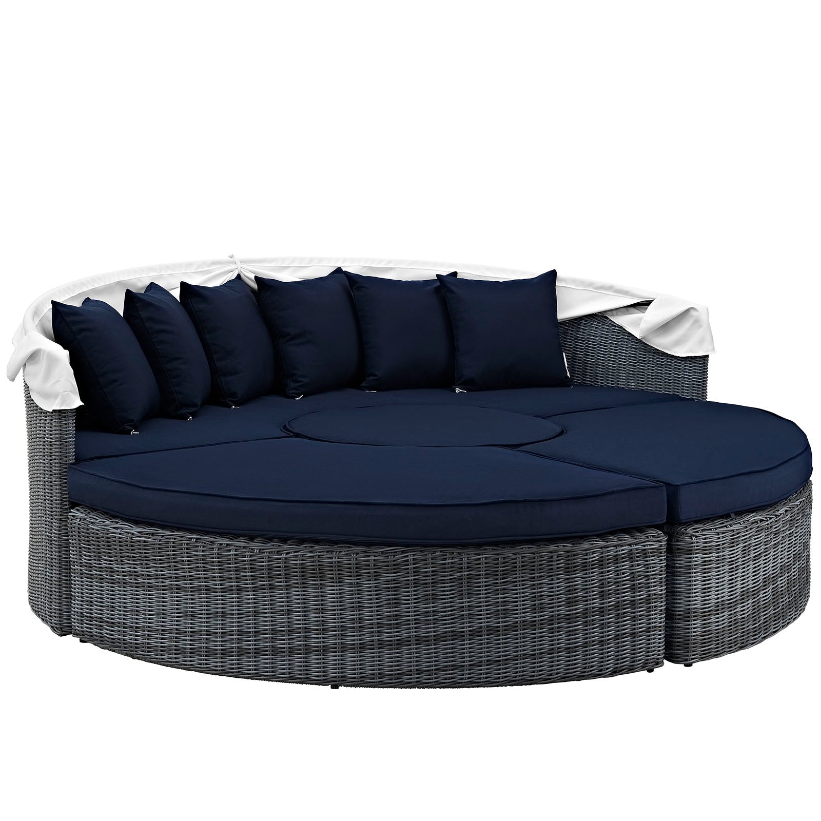 Summon Canopy Outdoor Patio Sunbrella® Daybed by Modway