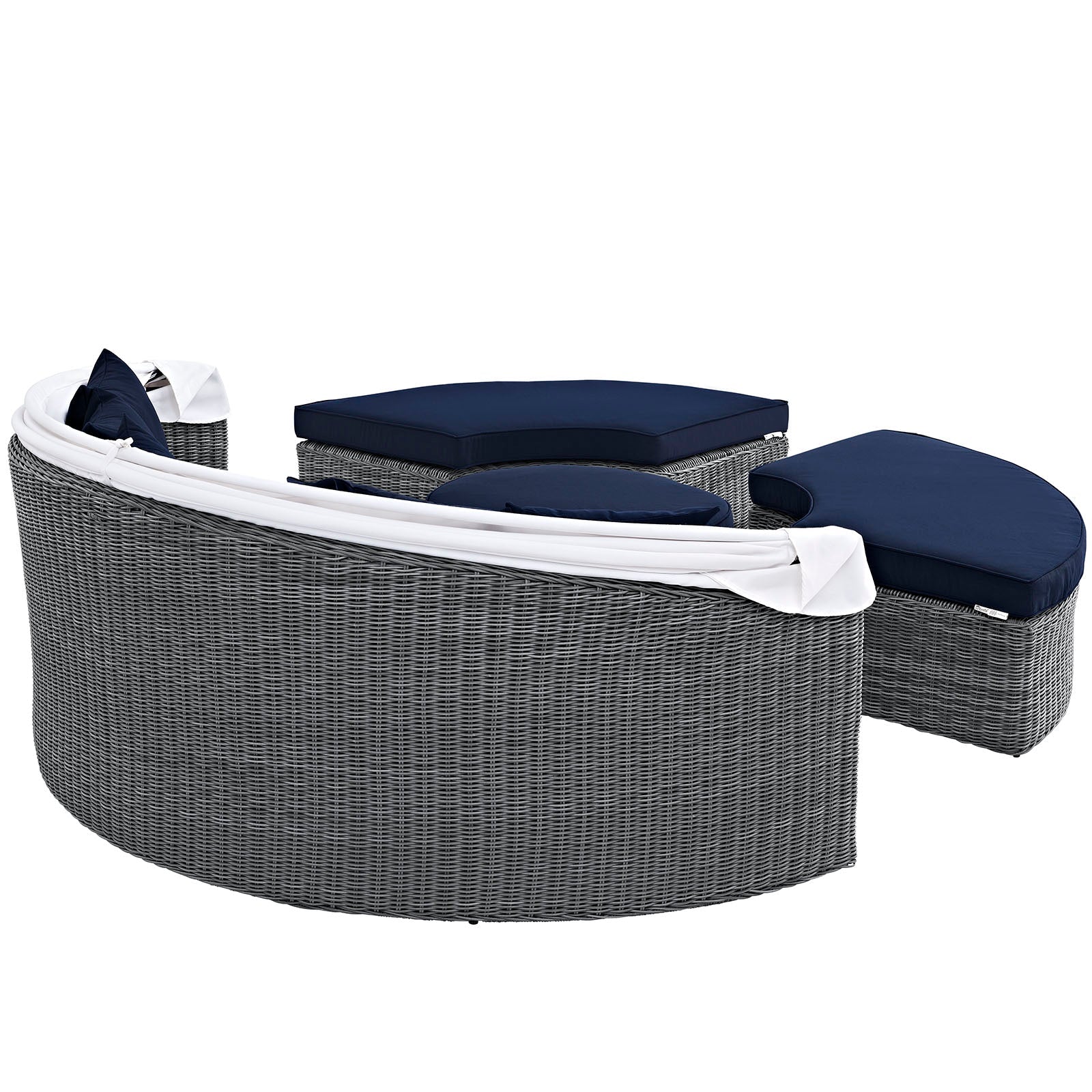 Summon Canopy Outdoor Patio Sunbrella® Daybed by Modway