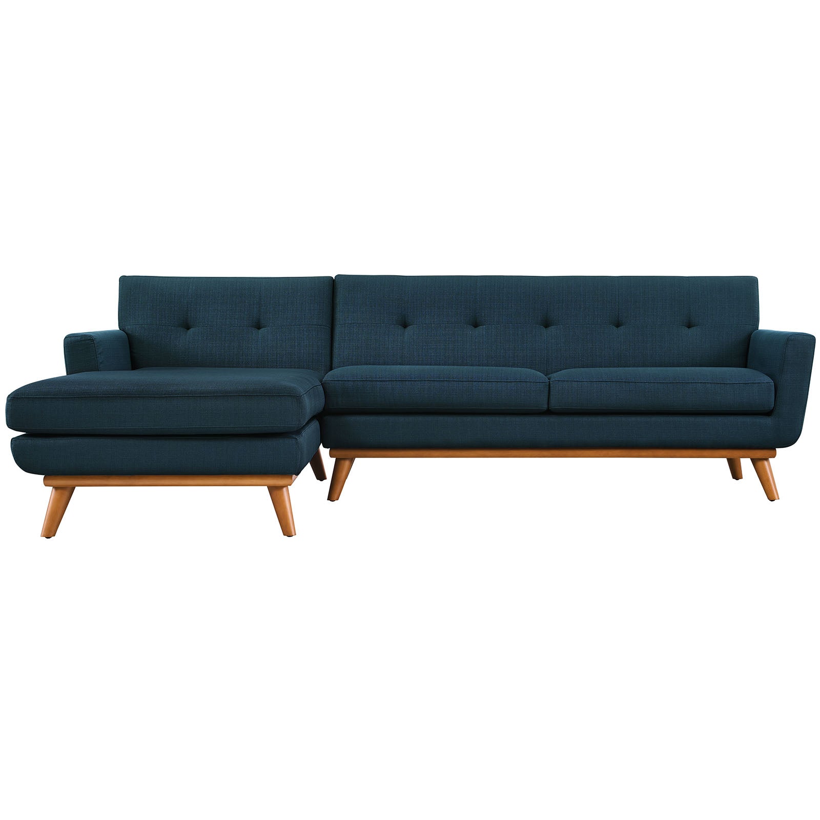 Engage Left-Facing Upholstered Fabric Sectional Sofa by Modway