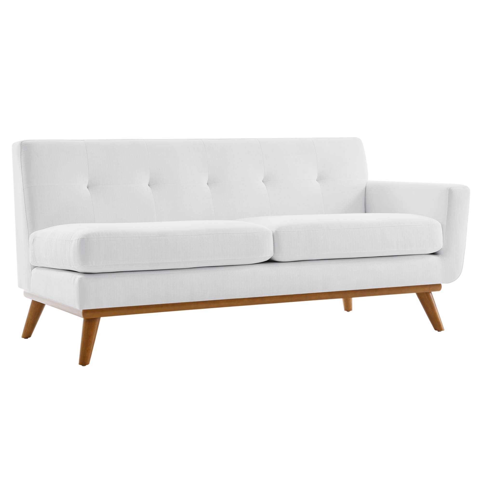 Engage Left-Facing Upholstered Fabric Sectional Sofa by Modway