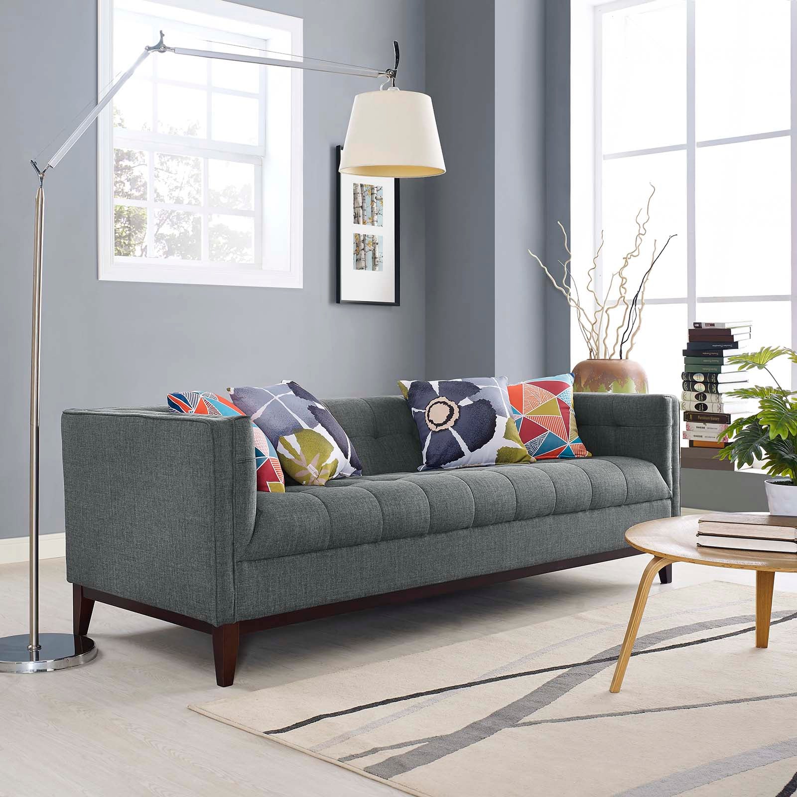 Serve Upholstered Fabric Sofa by Modway