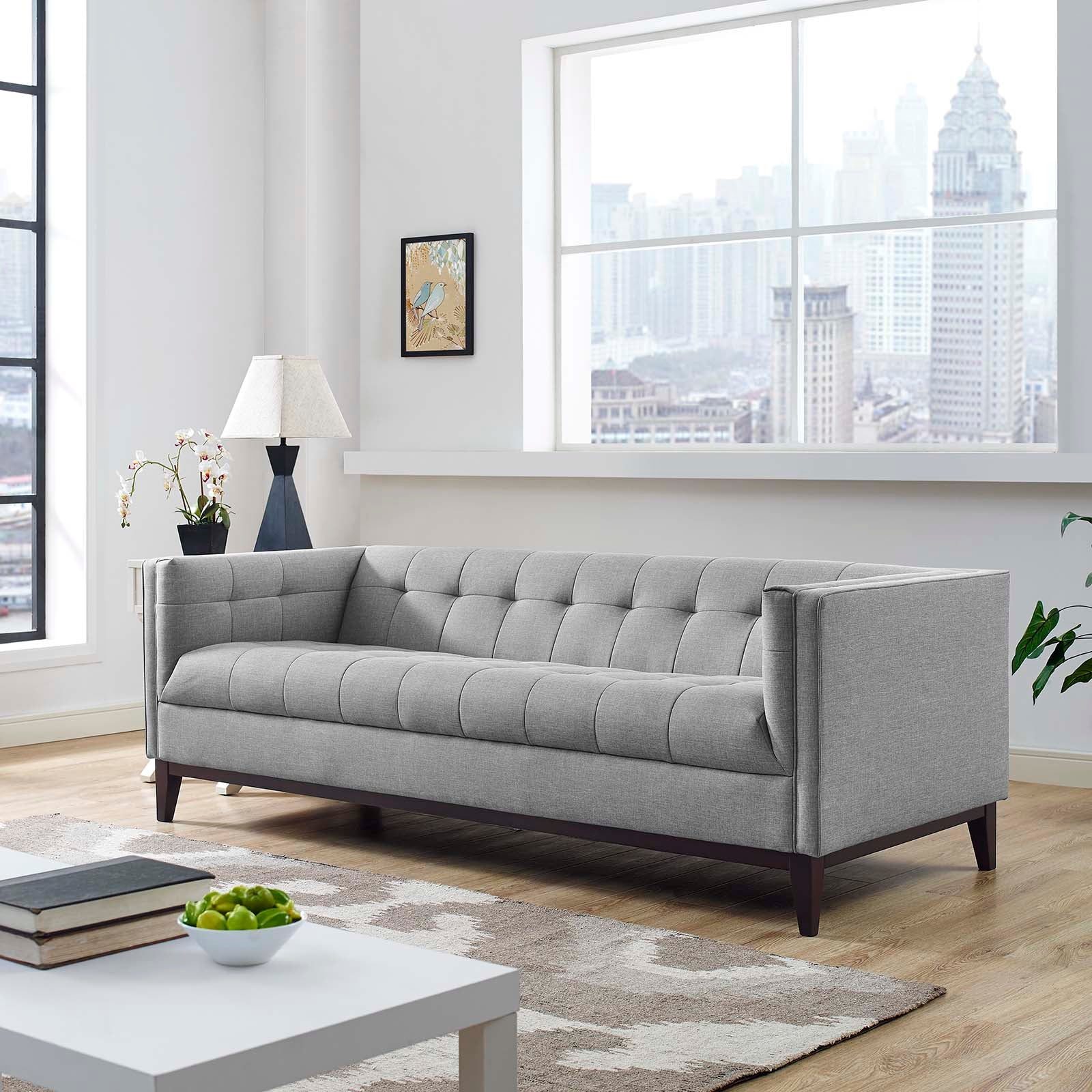 Serve Upholstered Fabric Sofa by Modway