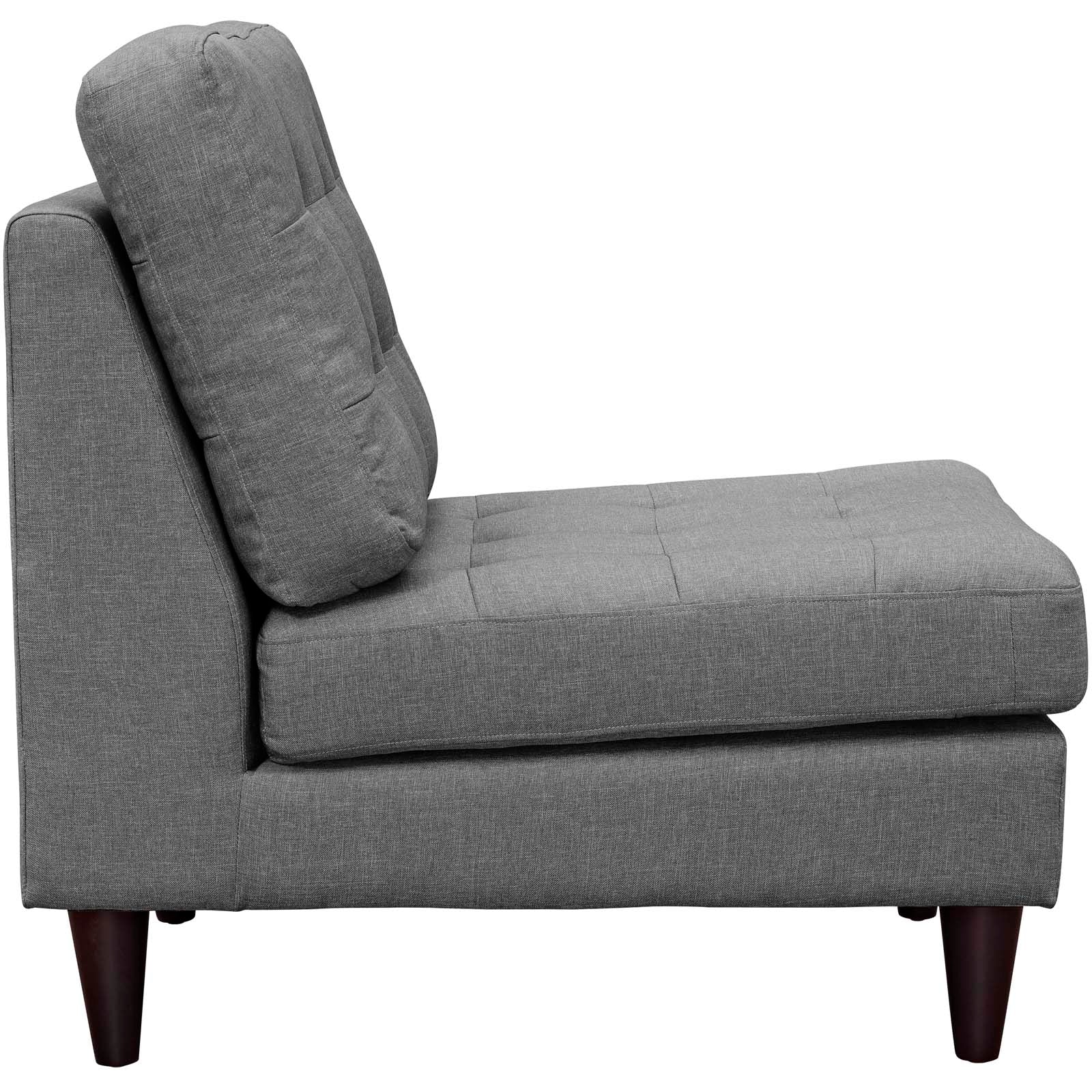 Empress Upholstered Fabric Lounge Chair by Modway