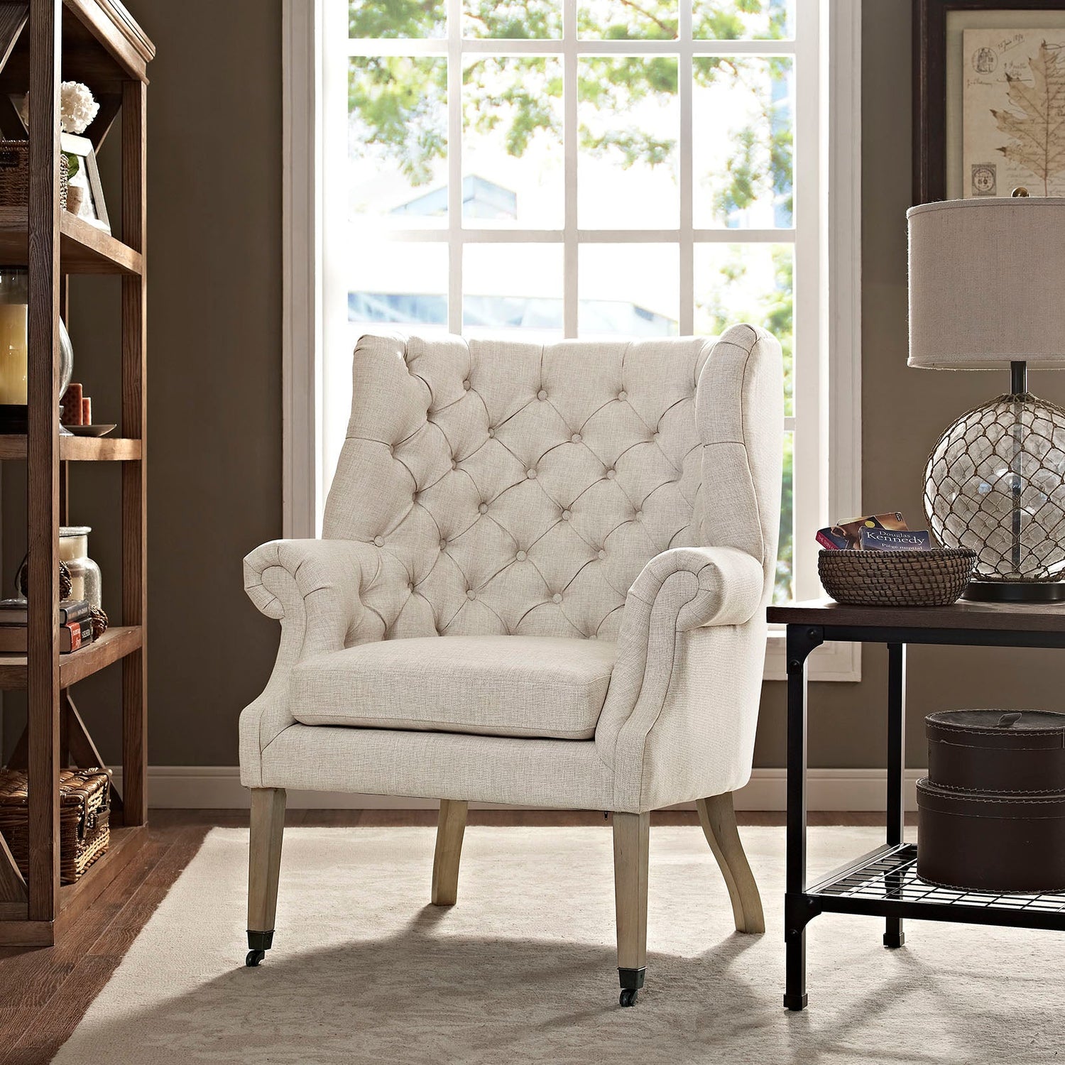 Chart Upholstered Fabric Lounge Chair by Modway