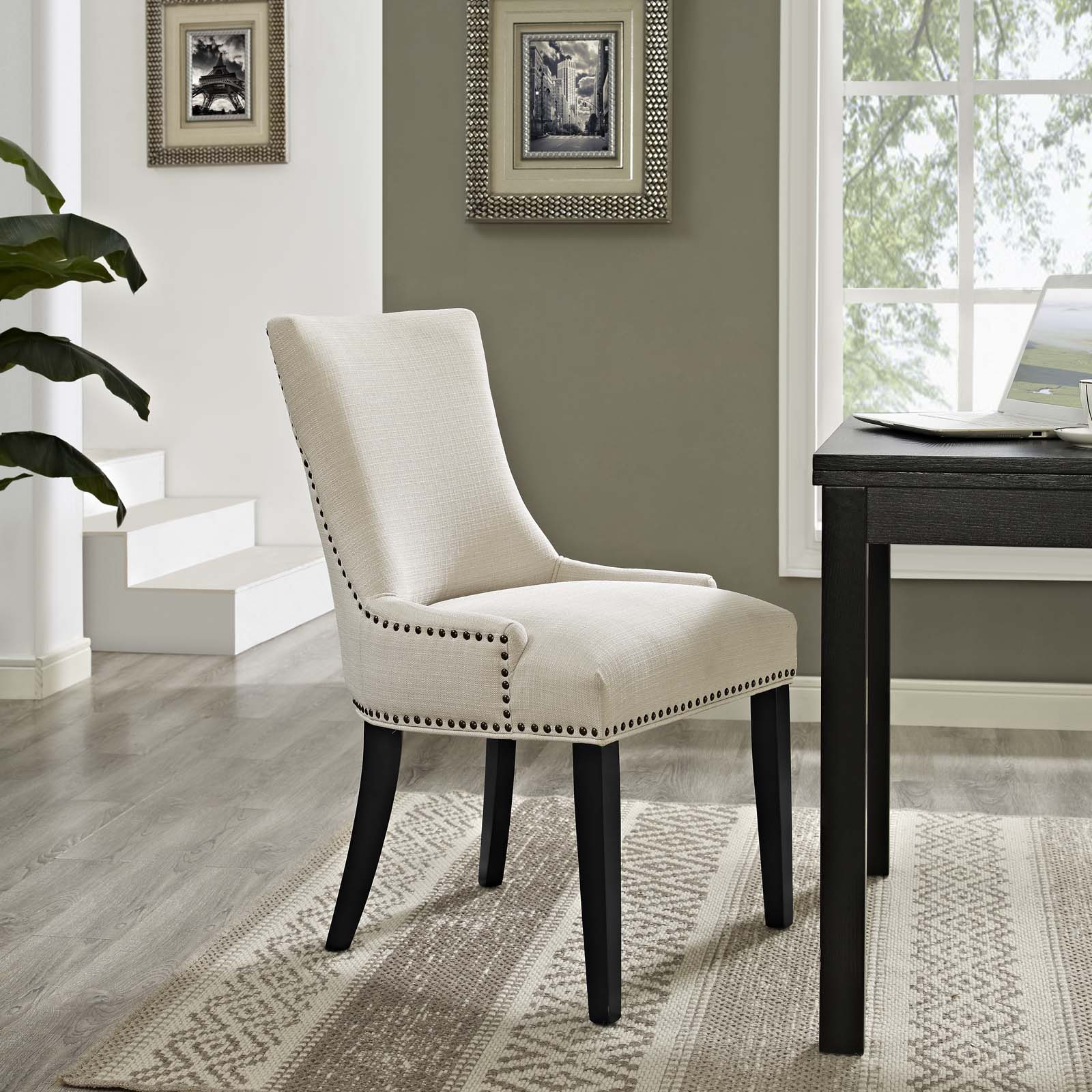 Marquis Fabric Dining Chair by Modway