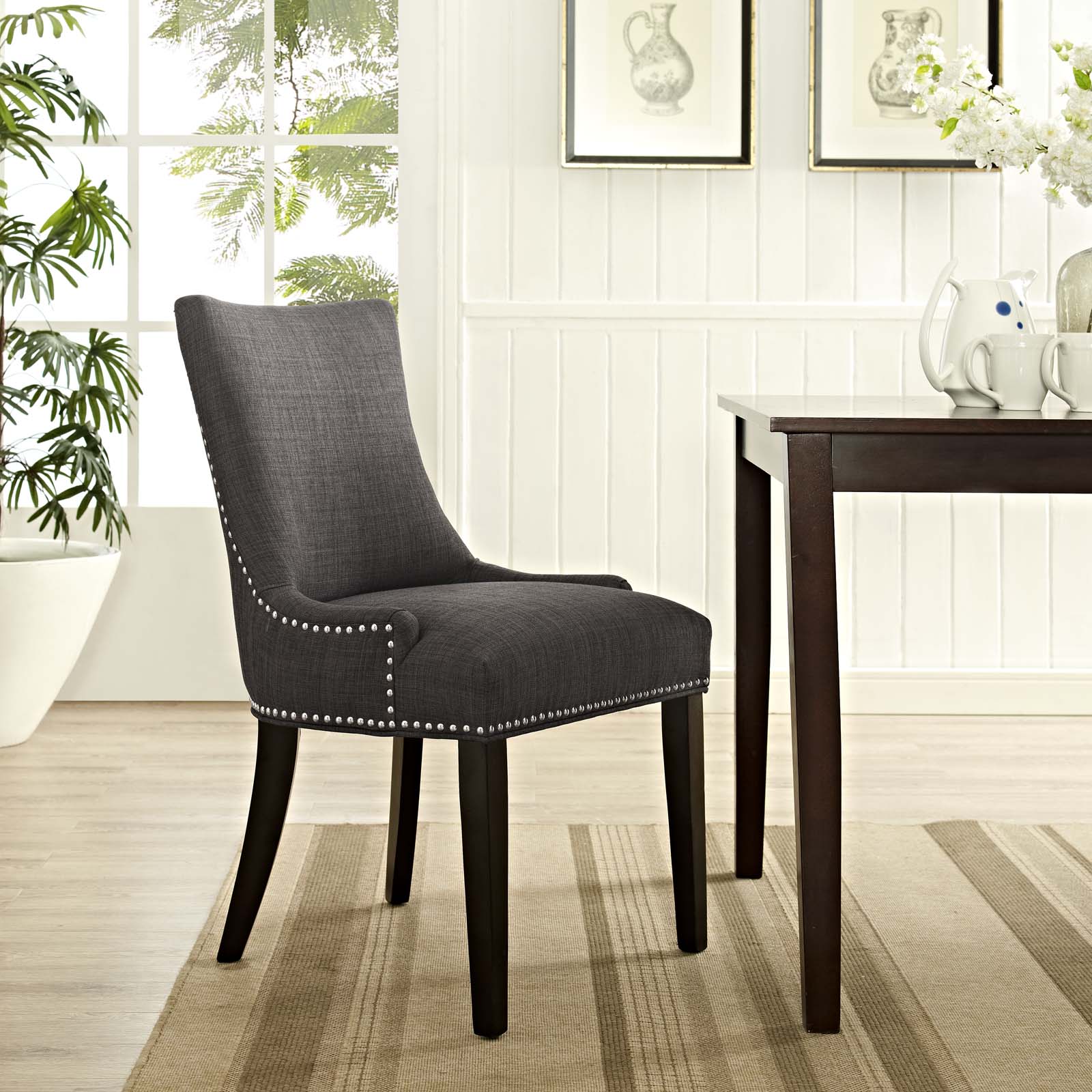 Marquis Fabric Dining Chair by Modway