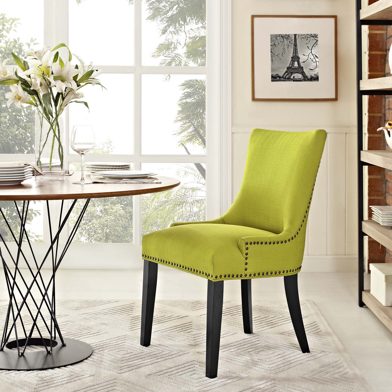 Marquis Fabric Dining Chair by Modway
