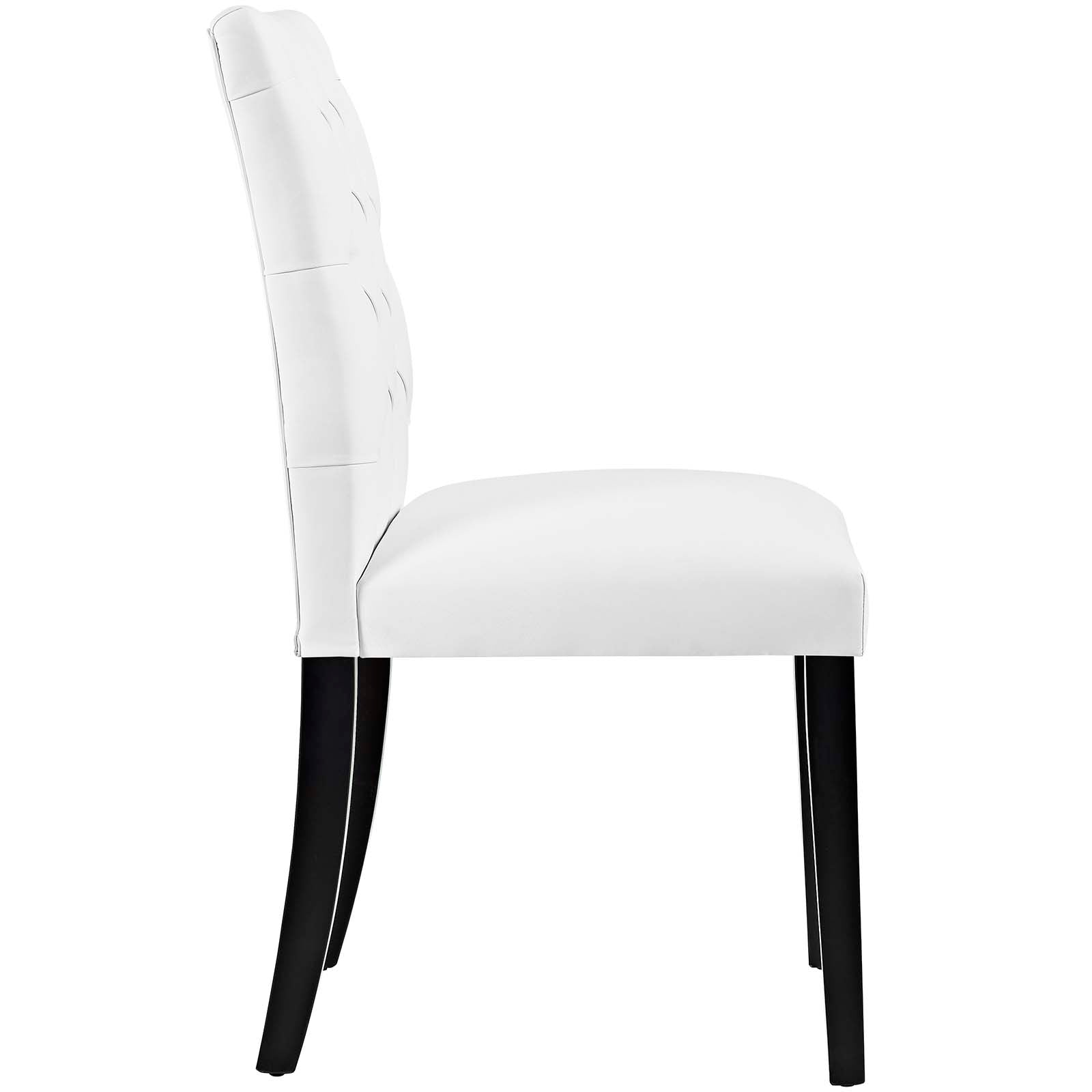 Duchess Button Tufted Vegan Leather Dining Chair by Modway