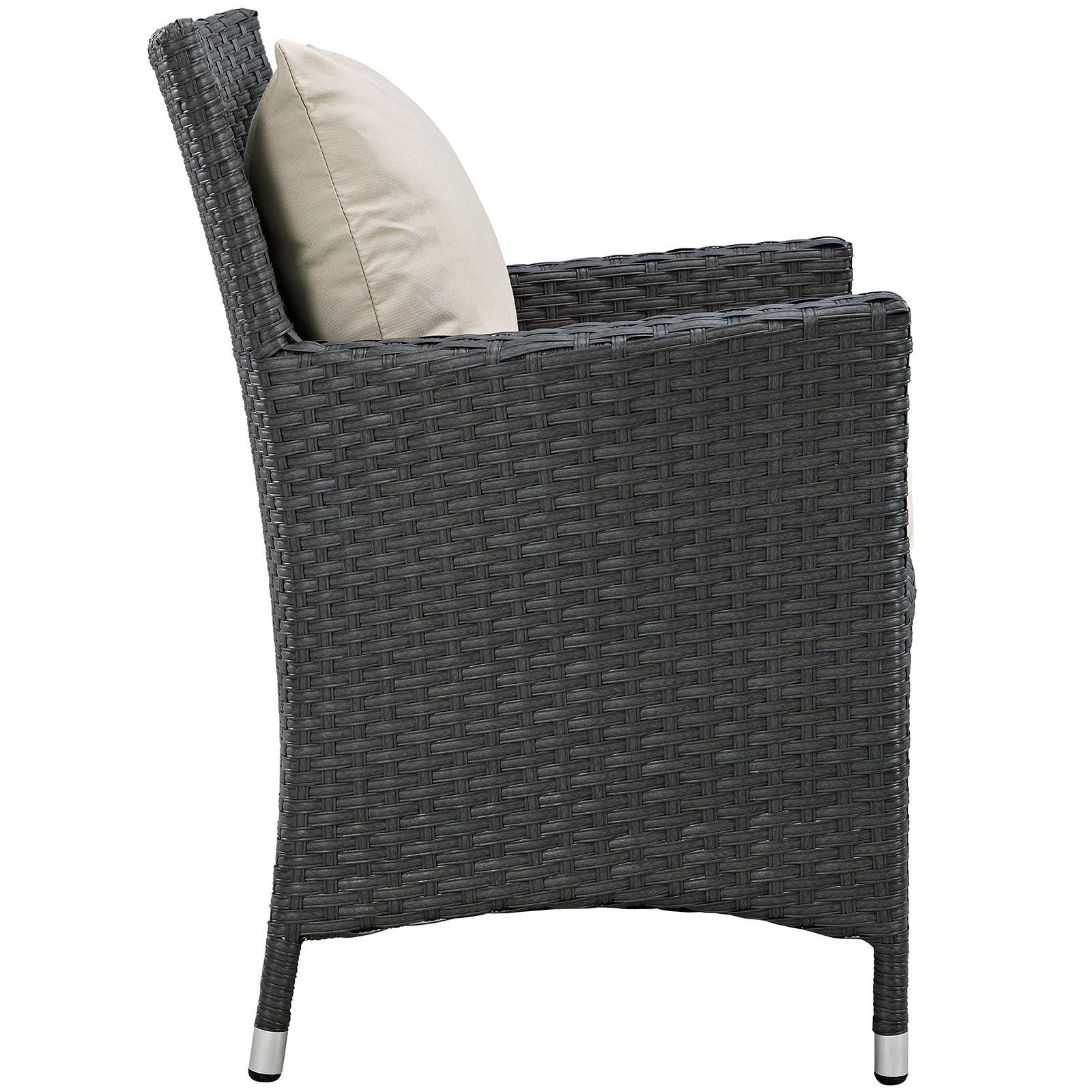 Sojourn 4 Piece Outdoor Patio Sunbrella® Dining Set by Modway