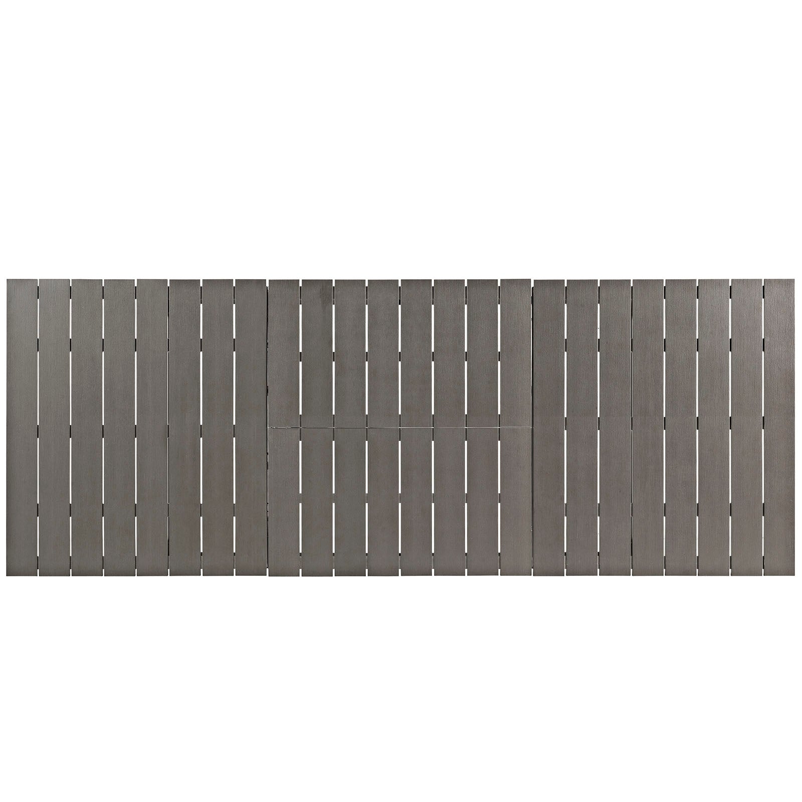 Shore Outdoor Patio Wood Dining Table by Modway