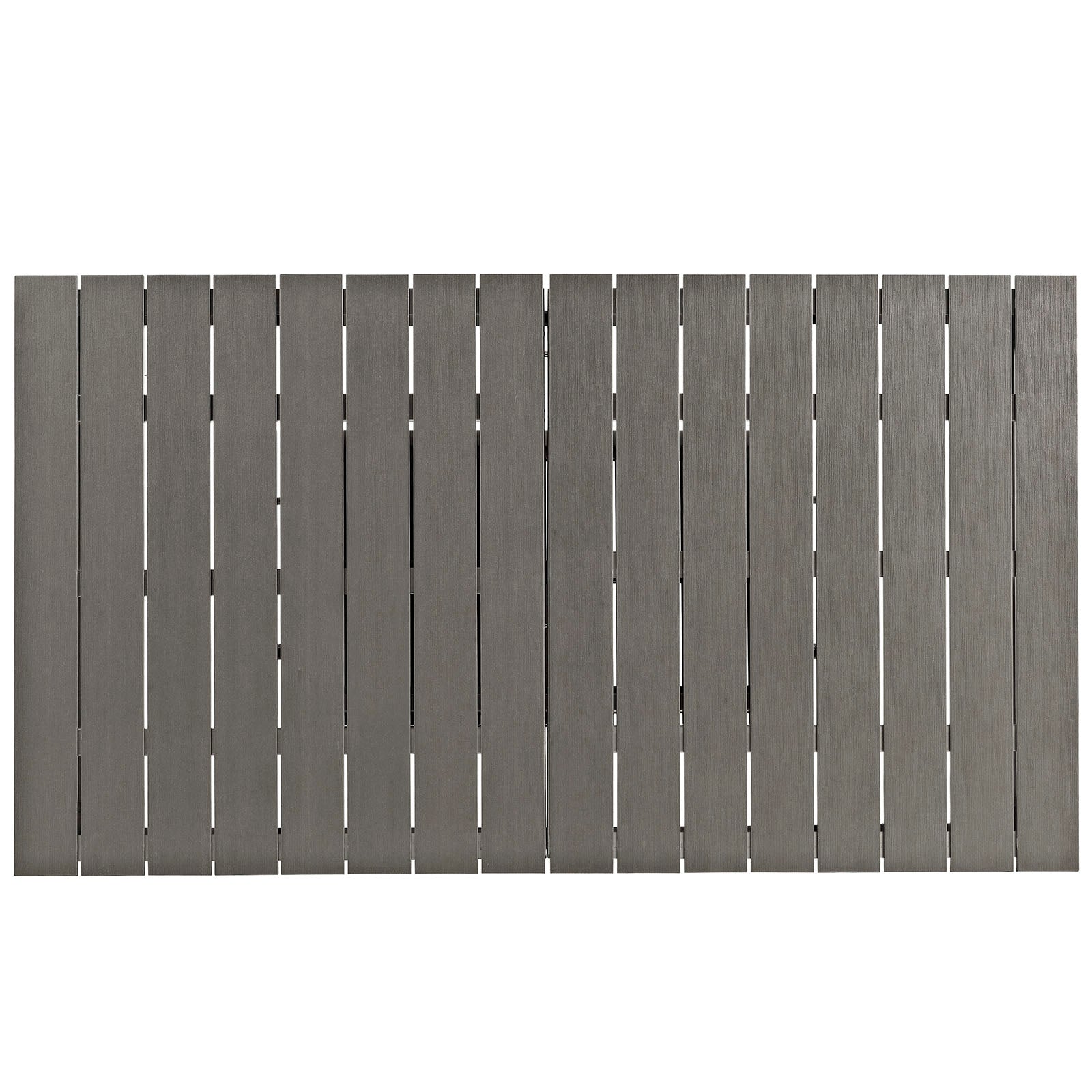 Shore Outdoor Patio Wood Dining Table by Modway