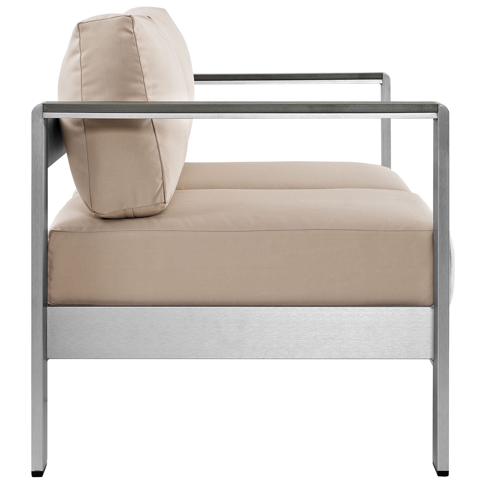 Shore Outdoor Patio Aluminum Loveseat by Modway
