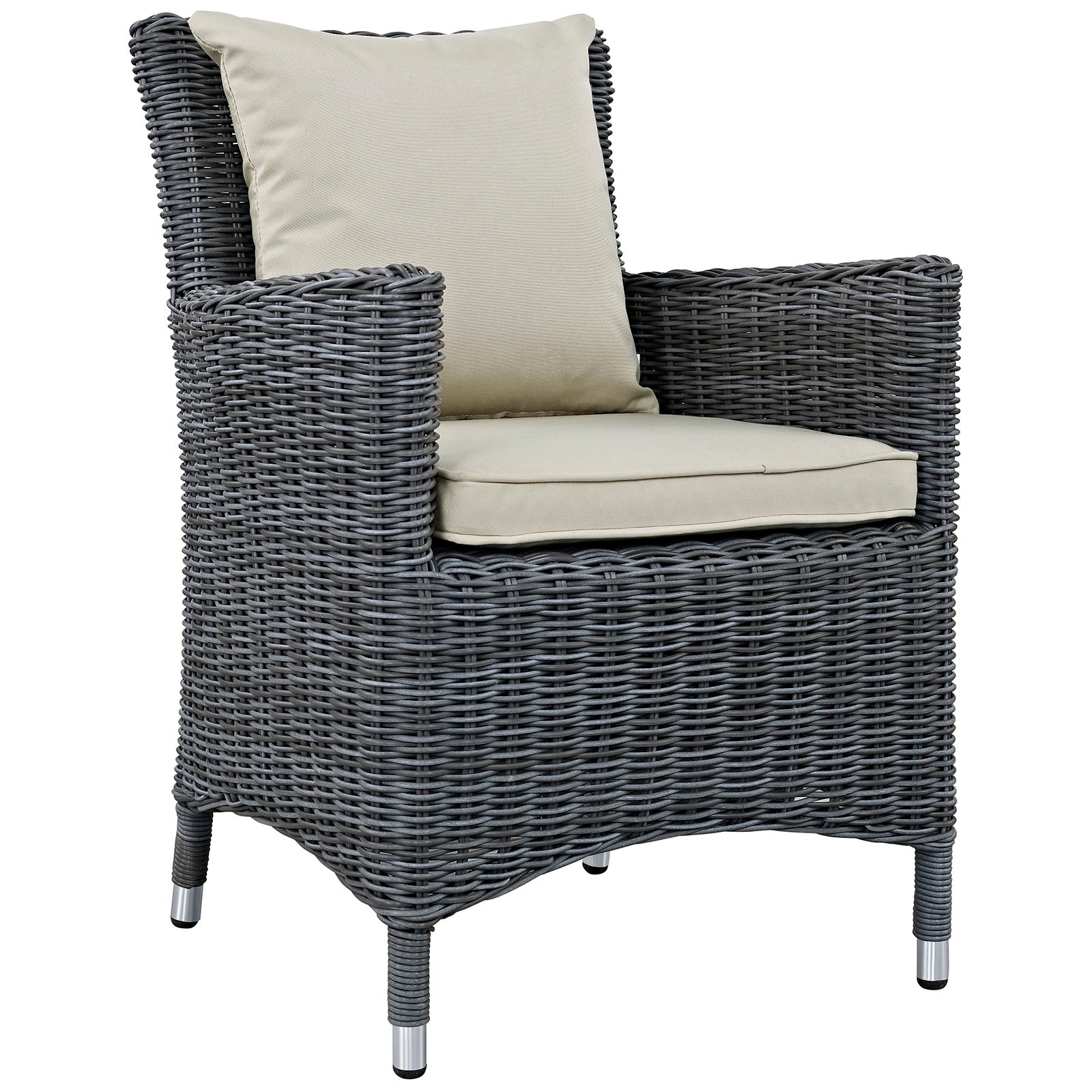 Summon 4 Piece Outdoor Patio Sunbrella® Dining Set by Modway