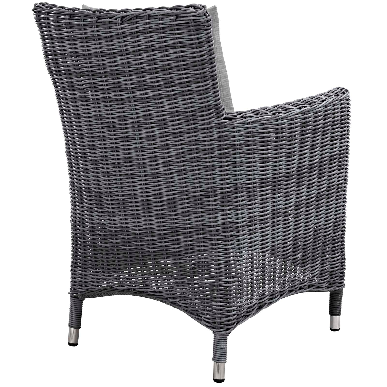 Summon 4 Piece Outdoor Patio Sunbrella® Dining Set by Modway