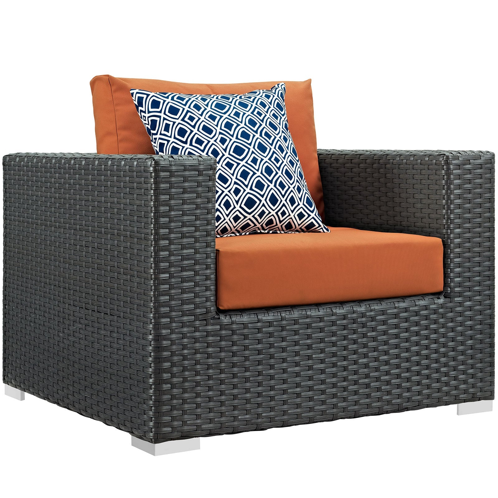 Sojourn 10 Piece Outdoor Patio Sunbrella® Sectional Set by Modway