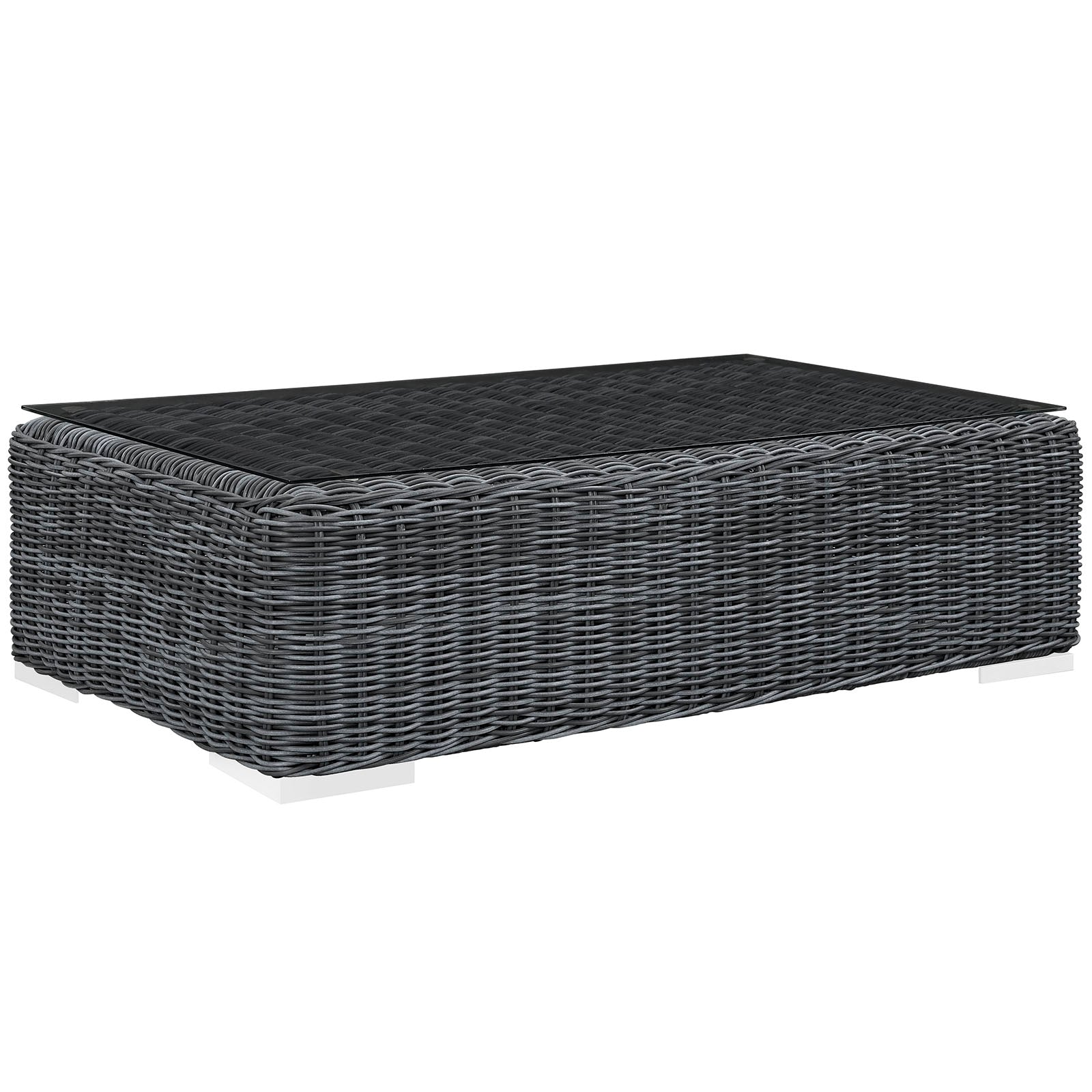 Summon 5 Piece Outdoor Patio Sunbrella® Sectional Set by Modway
