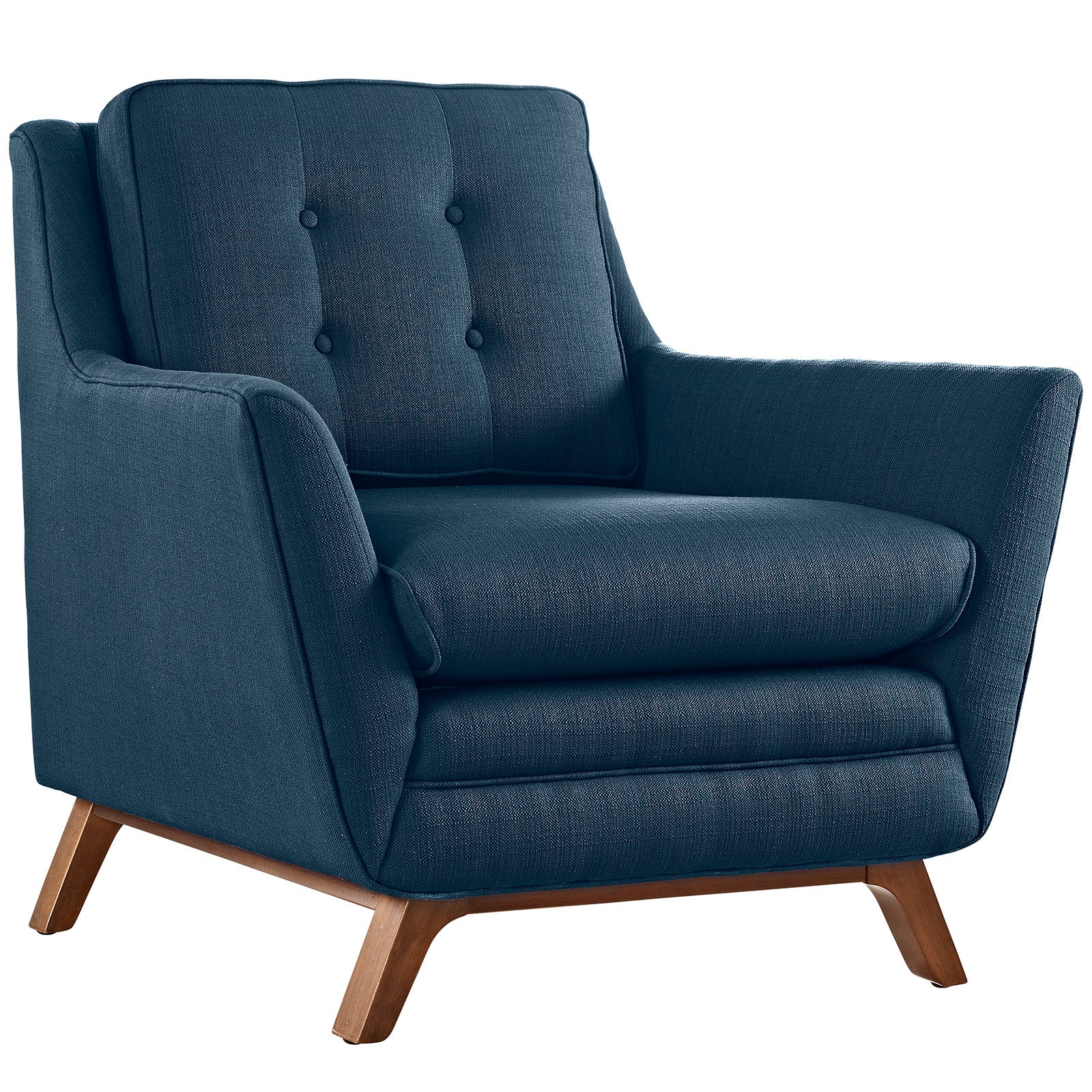 Beguile Living Room Set Upholstered Fabric Set of 3 by Modway