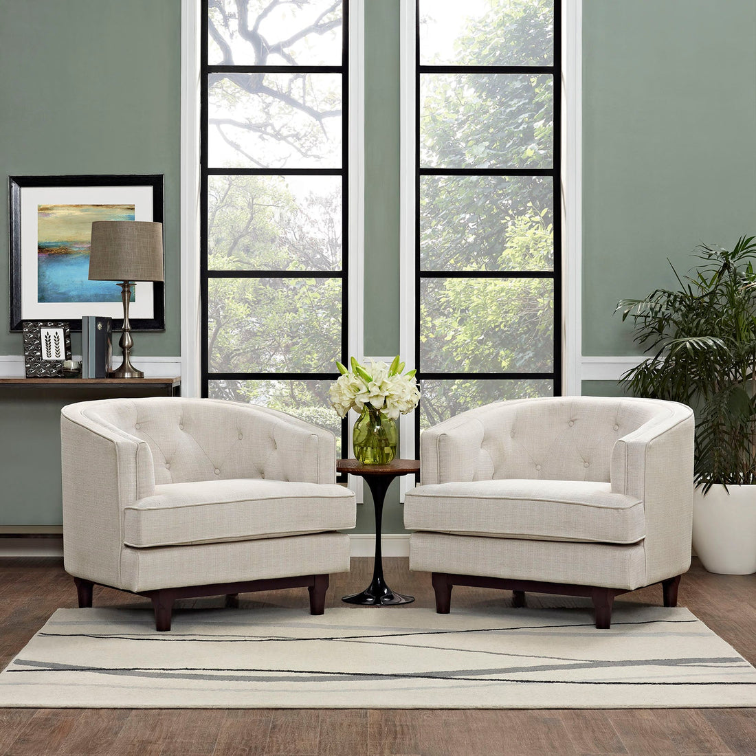 Coast Armchairs Set of 2 by Modway