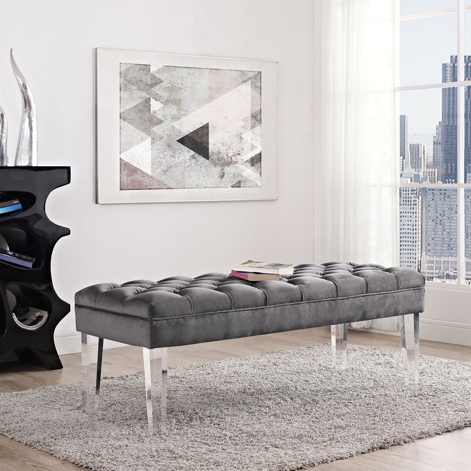 Valet Performance Velvet Bench by Modway