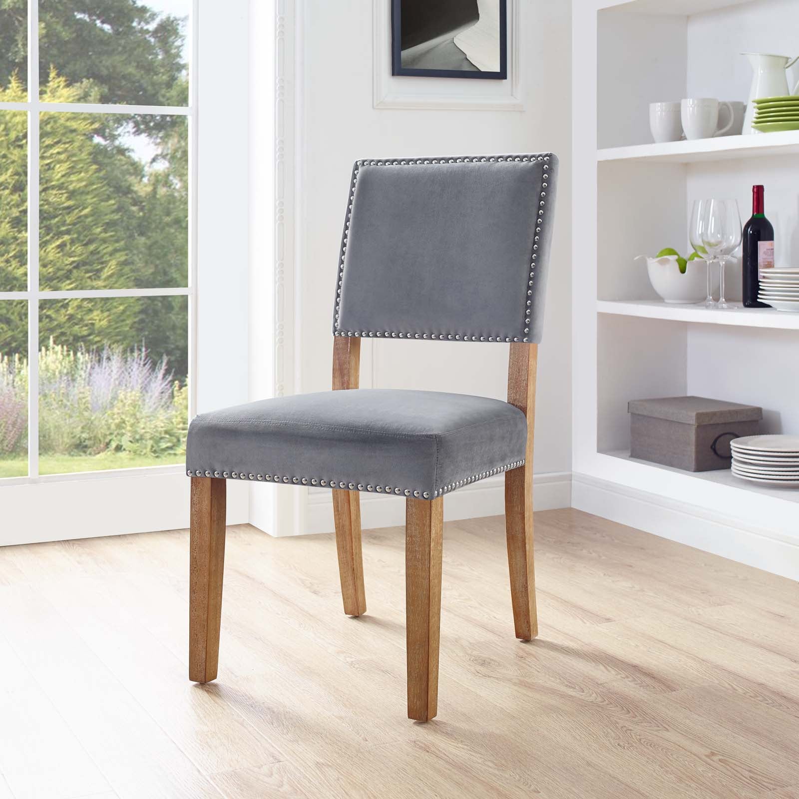 Oblige Wood Dining Chair by Modway