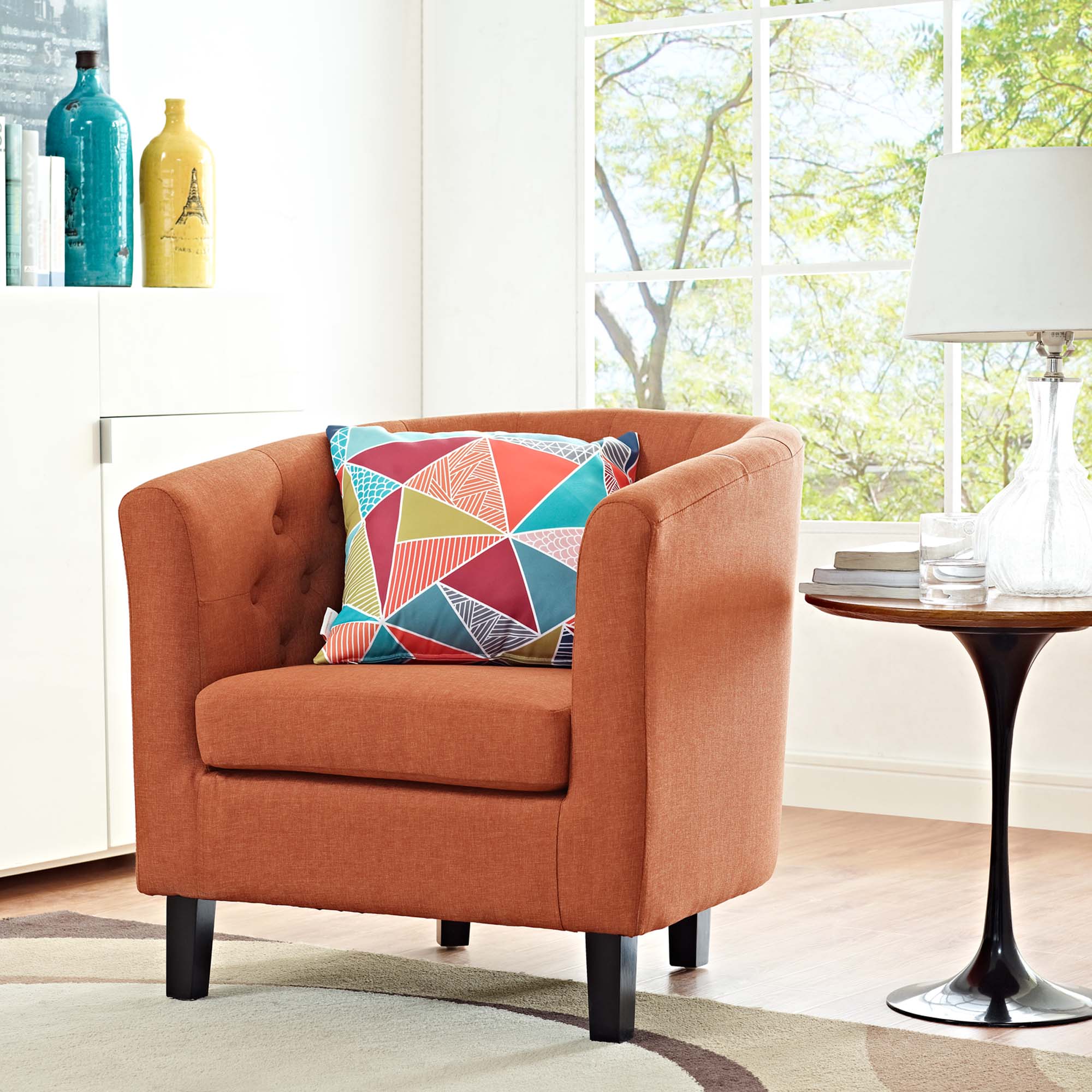 Prospect Upholstered Fabric Armchair by Modway