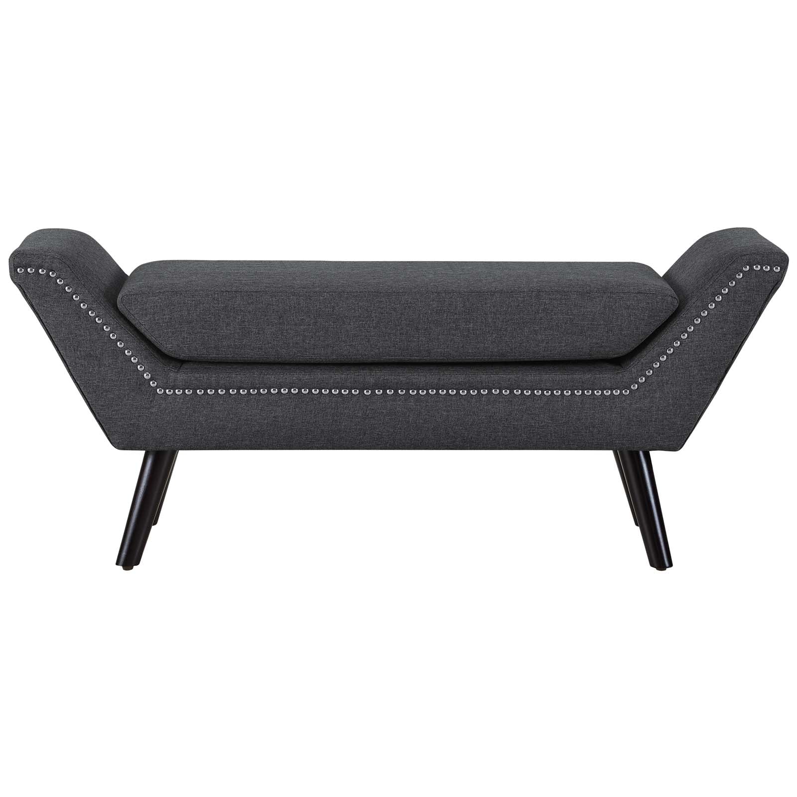 Gambol Upholstered Fabric Bench by Modway