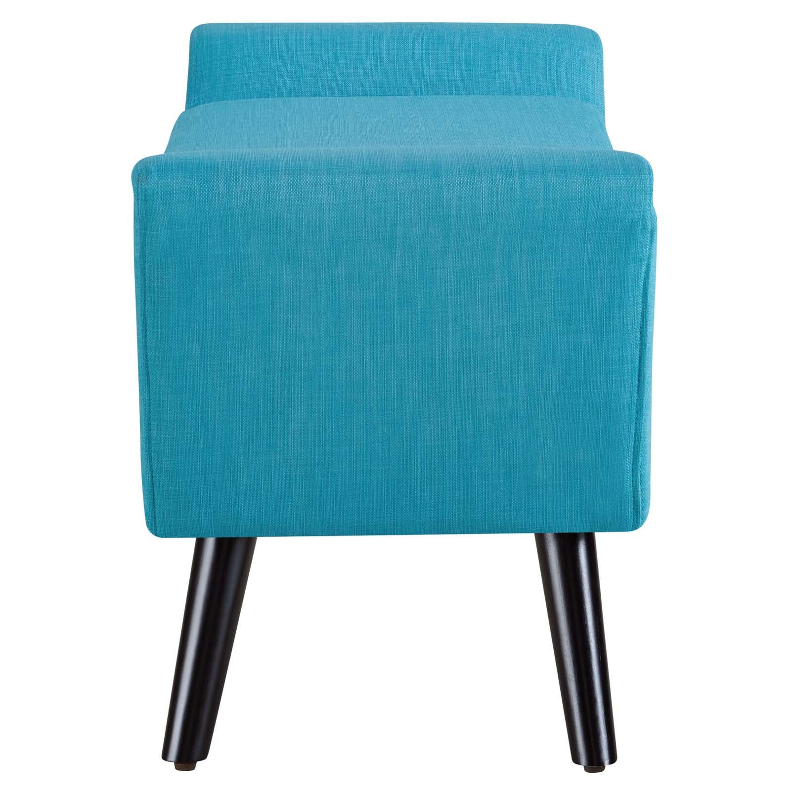 Gambol Upholstered Fabric Bench by Modway