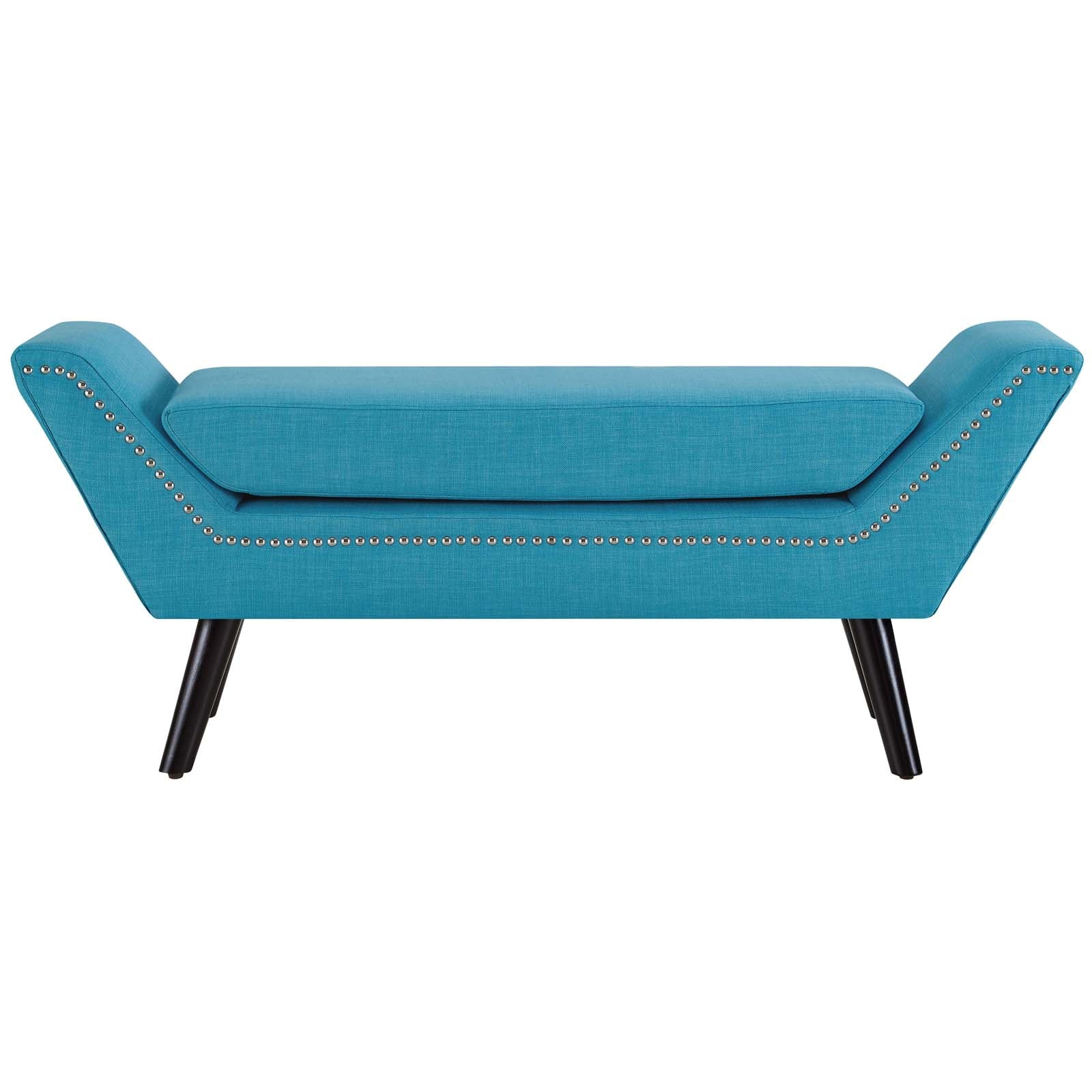 Gambol Upholstered Fabric Bench by Modway
