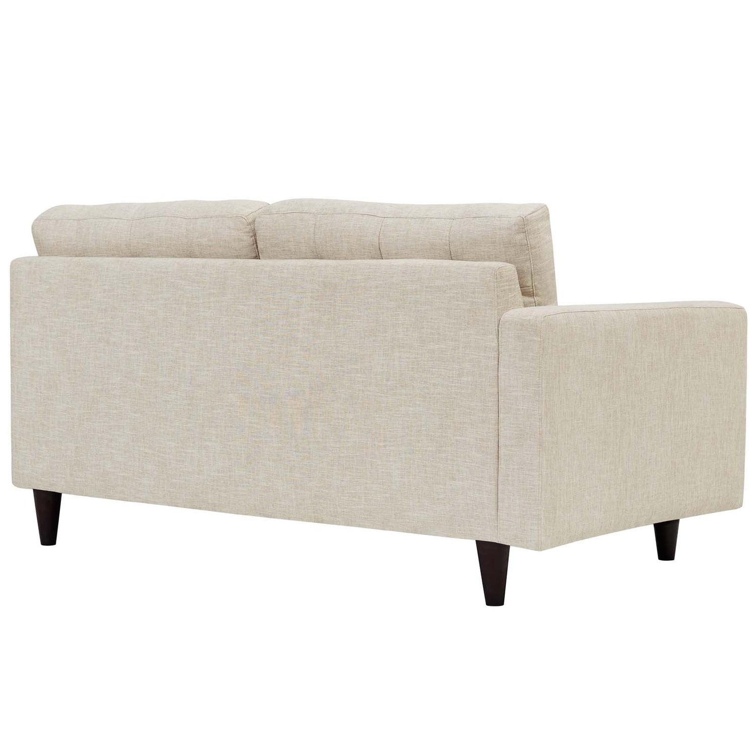 Empress Left-Facing Upholstered Fabric Loveseat by Modway