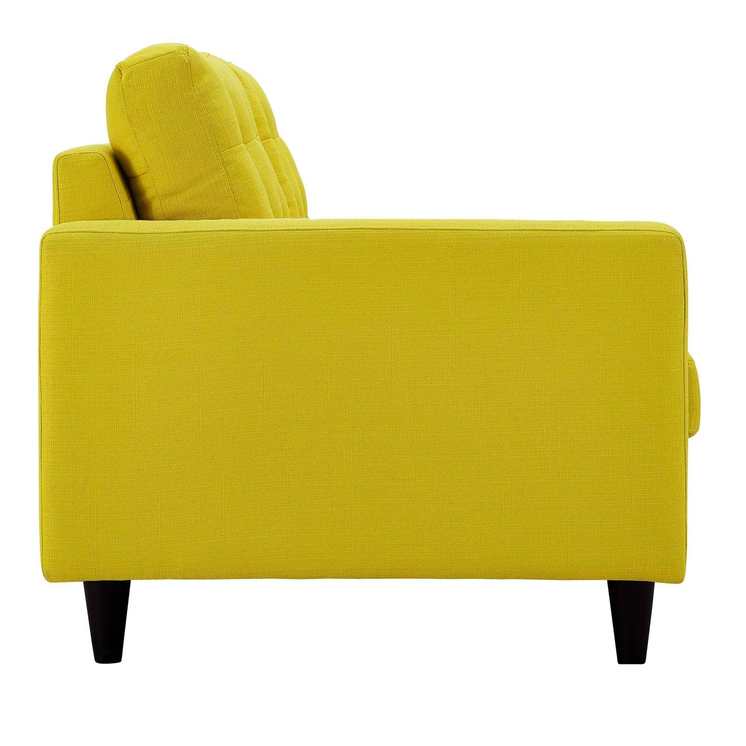 Empress Left-Facing Upholstered Fabric Loveseat by Modway