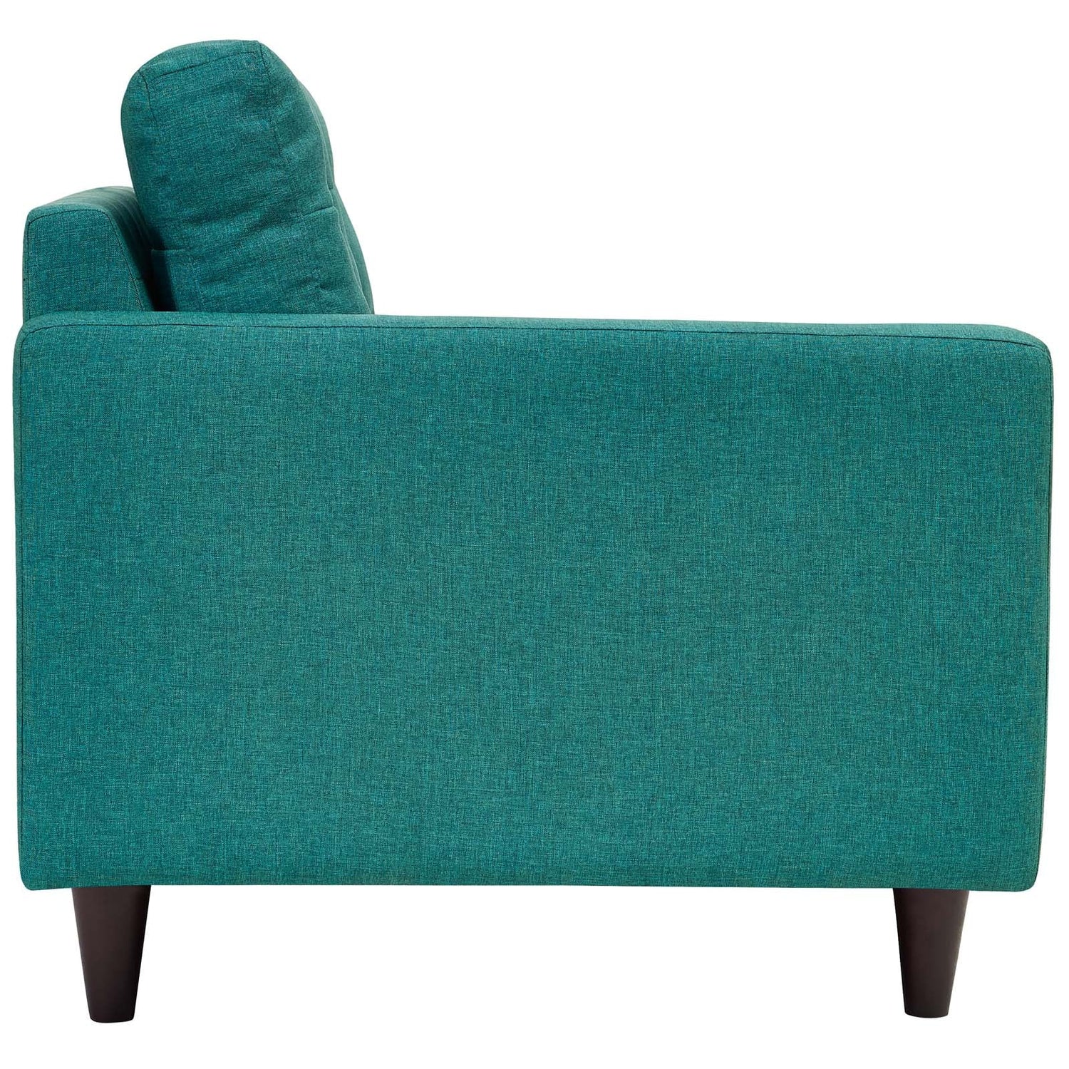 Empress Left-Facing Upholstered Fabric Loveseat by Modway