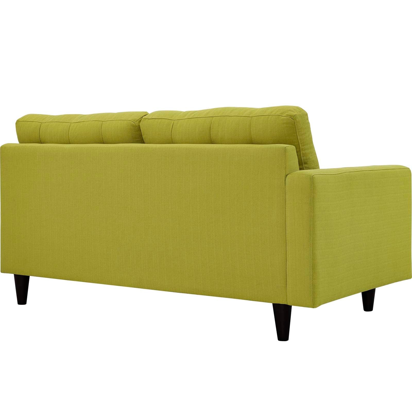 Empress Left-Facing Upholstered Fabric Loveseat by Modway