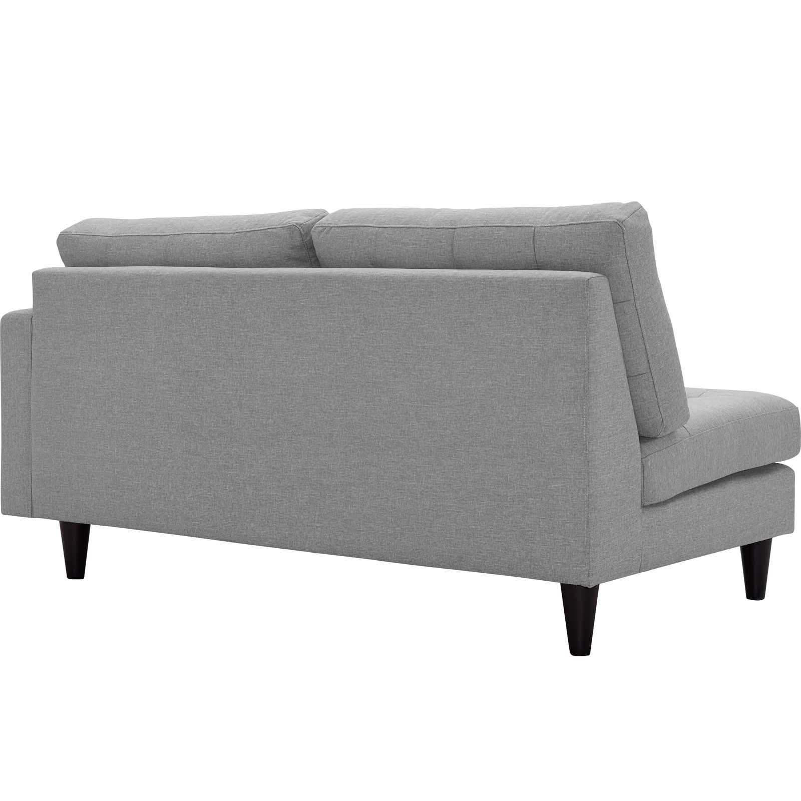 Empress Right-Facing Upholstered Fabric Loveseat by Modway
