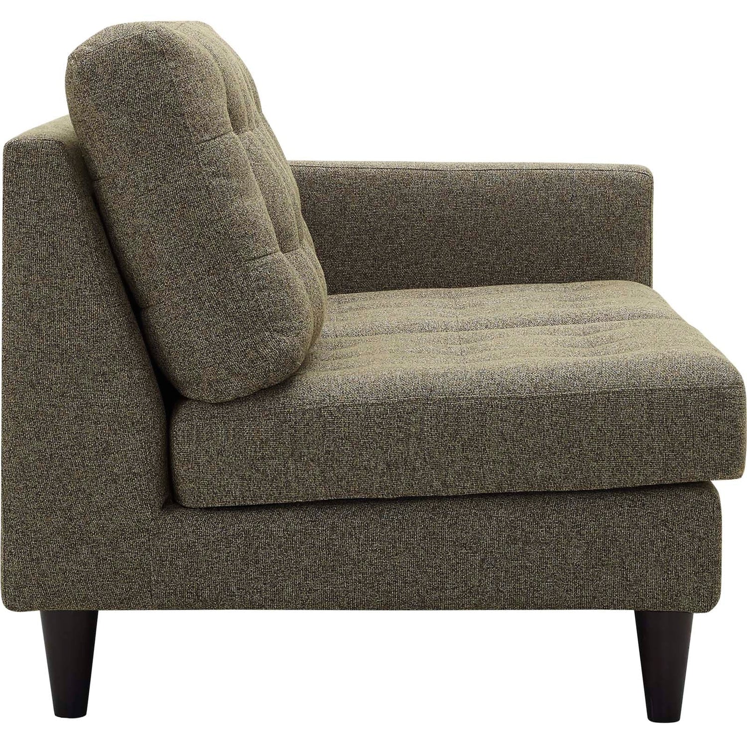 Empress Right-Facing Upholstered Fabric Loveseat by Modway
